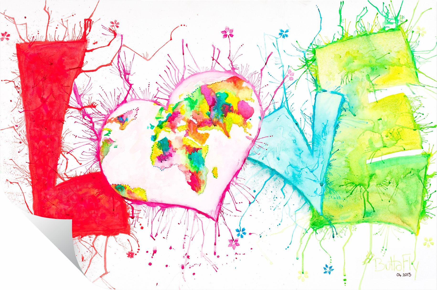 Image of Wall-Art Wandtattoo »LOVE« bei Ackermann Versand Schweiz