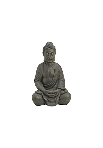 Dekofigur »G. Wurm Buddha sitzend, Braun«