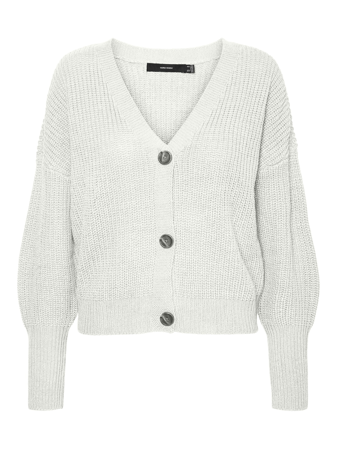 Vero Moda Strickjacke »VMLEA LS V-NECK CUFF CARDIGAN NOOS«, mit Knopfleiste