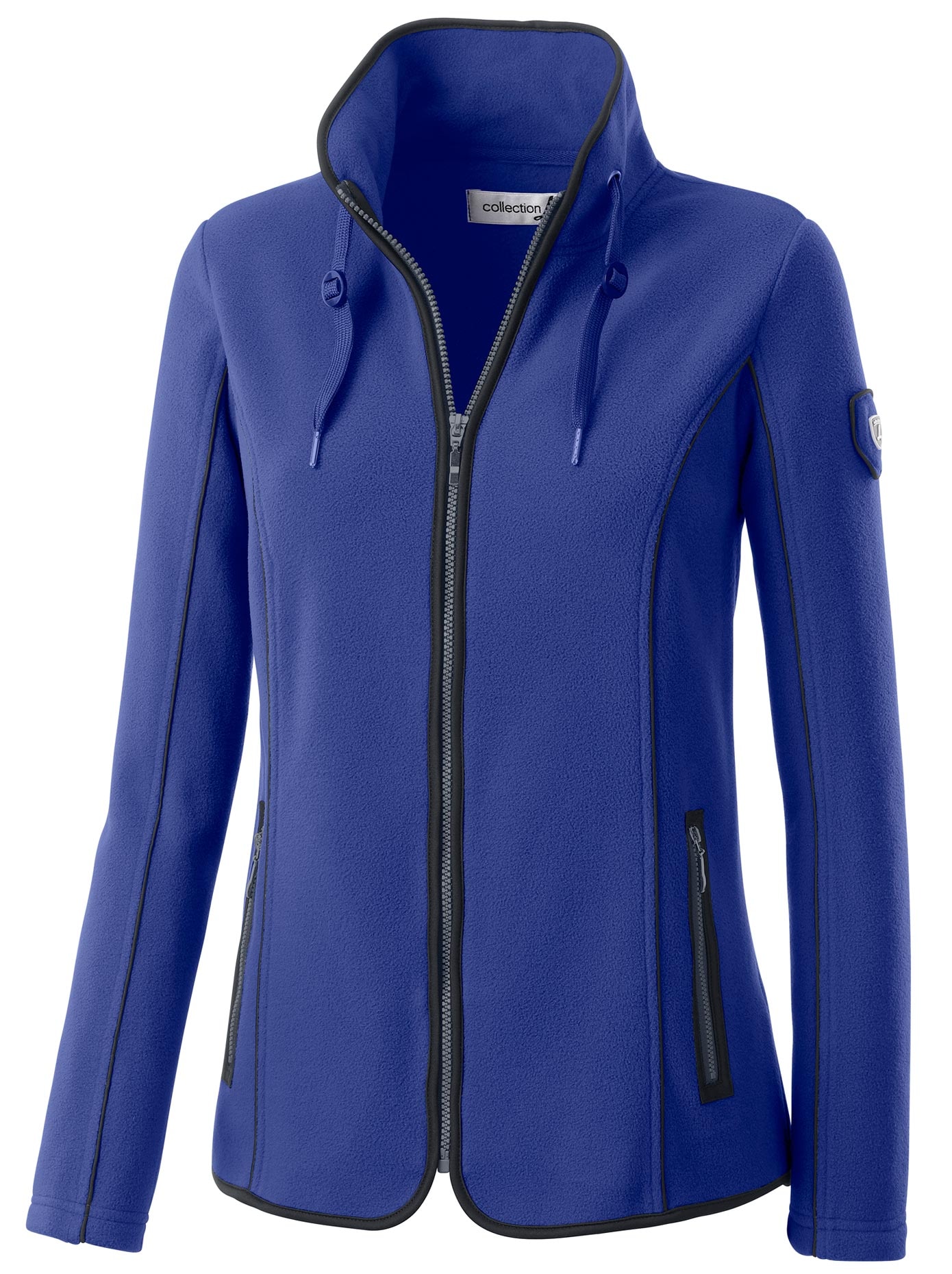 Fleece-Jacke mit Reissverschluss