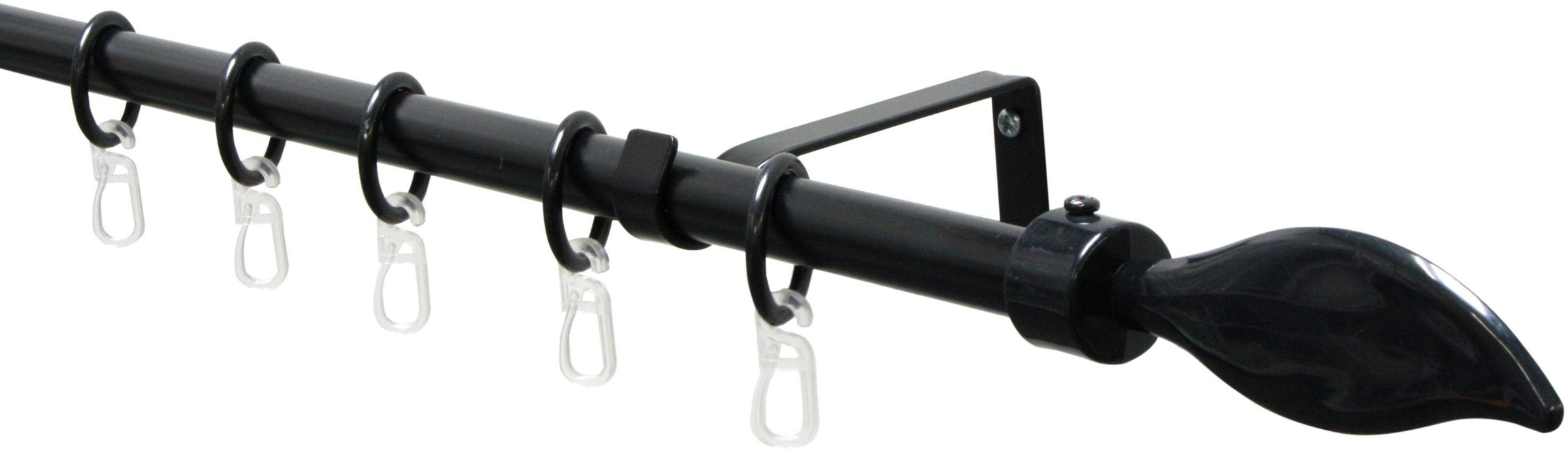 Image of GARDINIA Gardinenstange "Set Metall" 1 läufig-läufig ausziehbar 1-Lauf