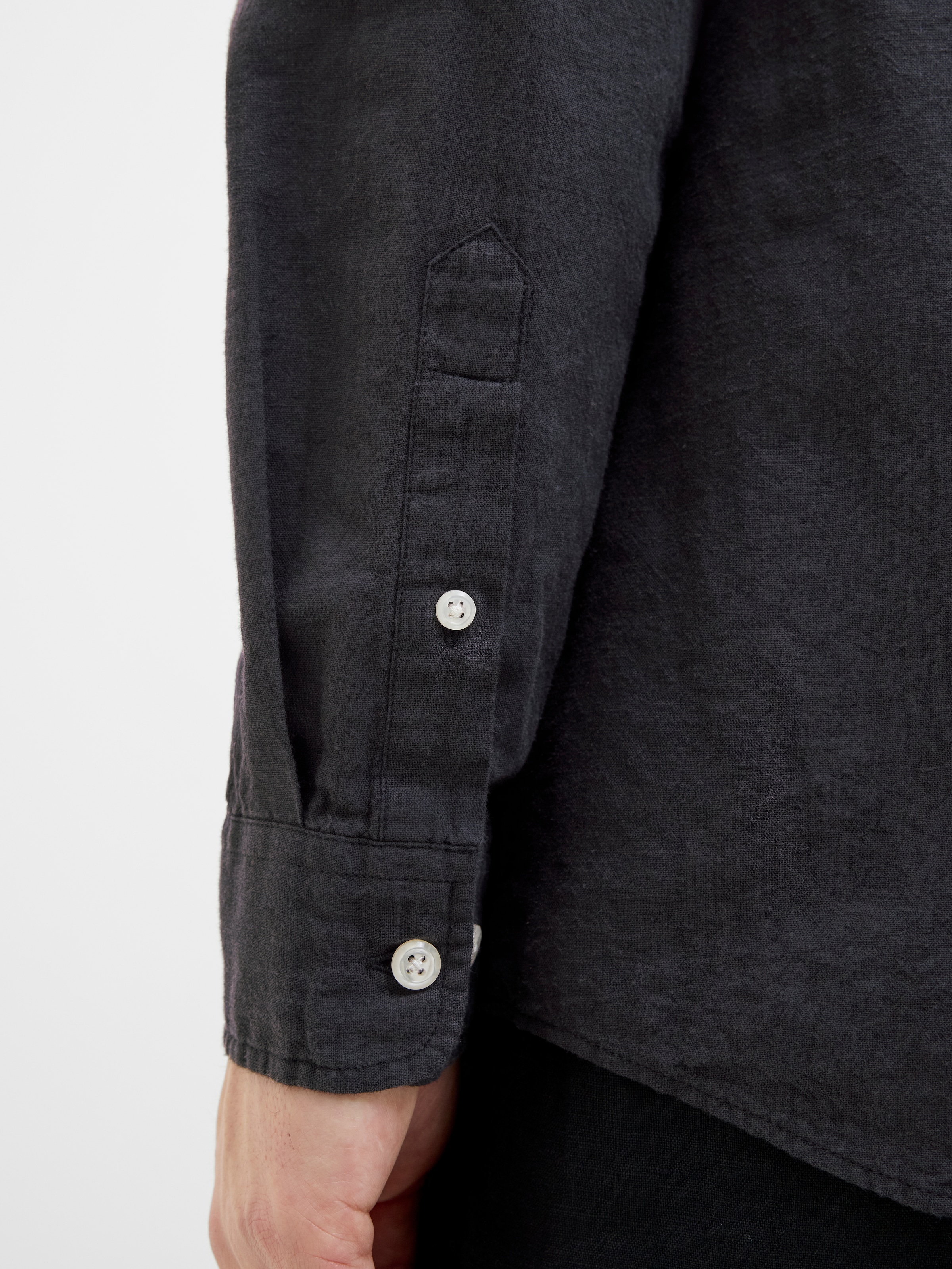 Jack & Jones Langarmhemd »JJEBREEZE SHIRT LS SN«, mit Hemdkragen