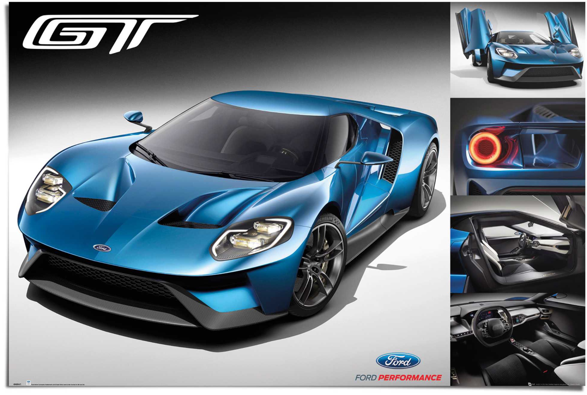 Image of Reinders! Poster »Ford Shelby GT2016«, (1 St.) bei Ackermann Versand Schweiz