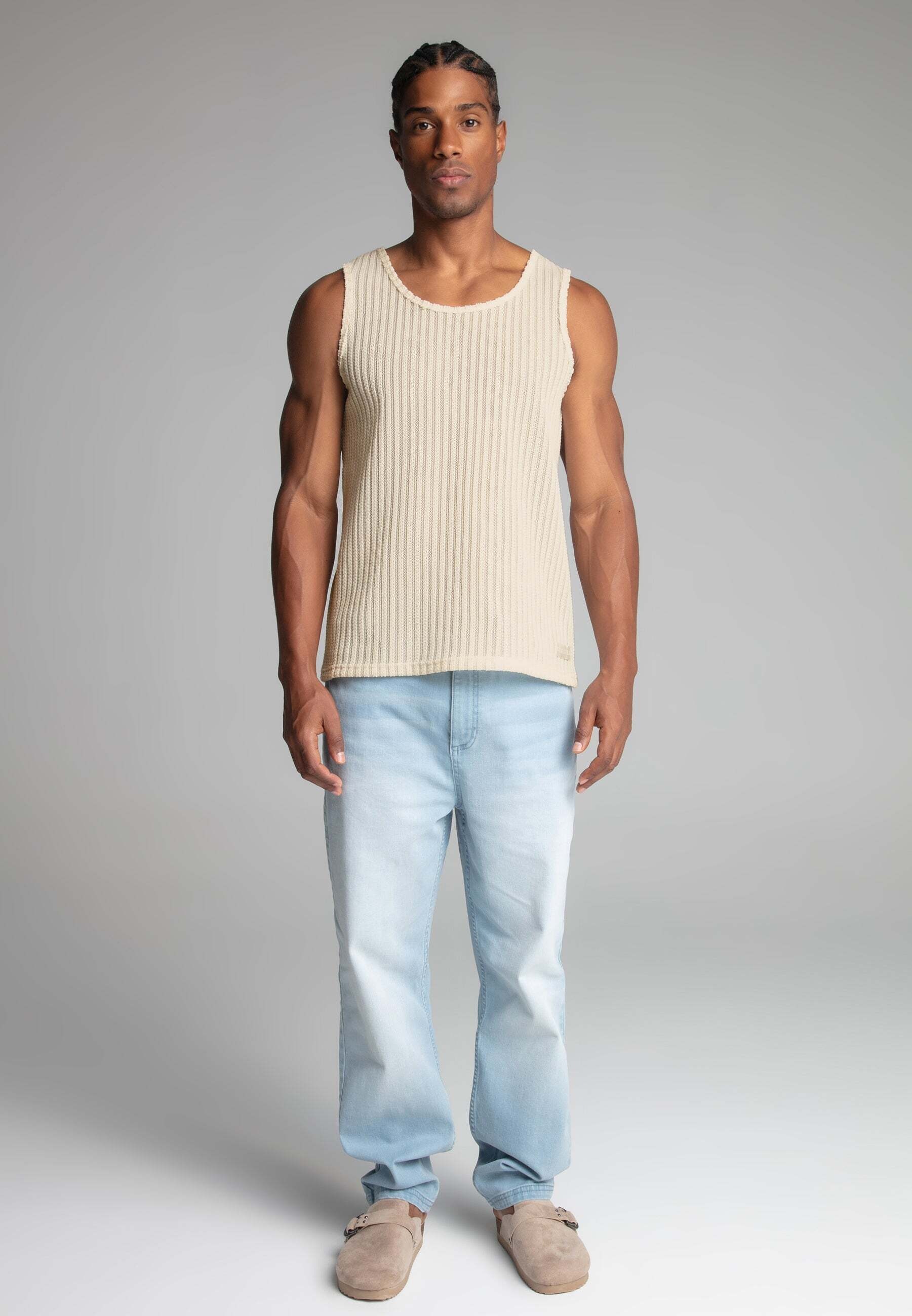 Siksilk Kurzarmshirt »Siksilk Top Textured Vest«