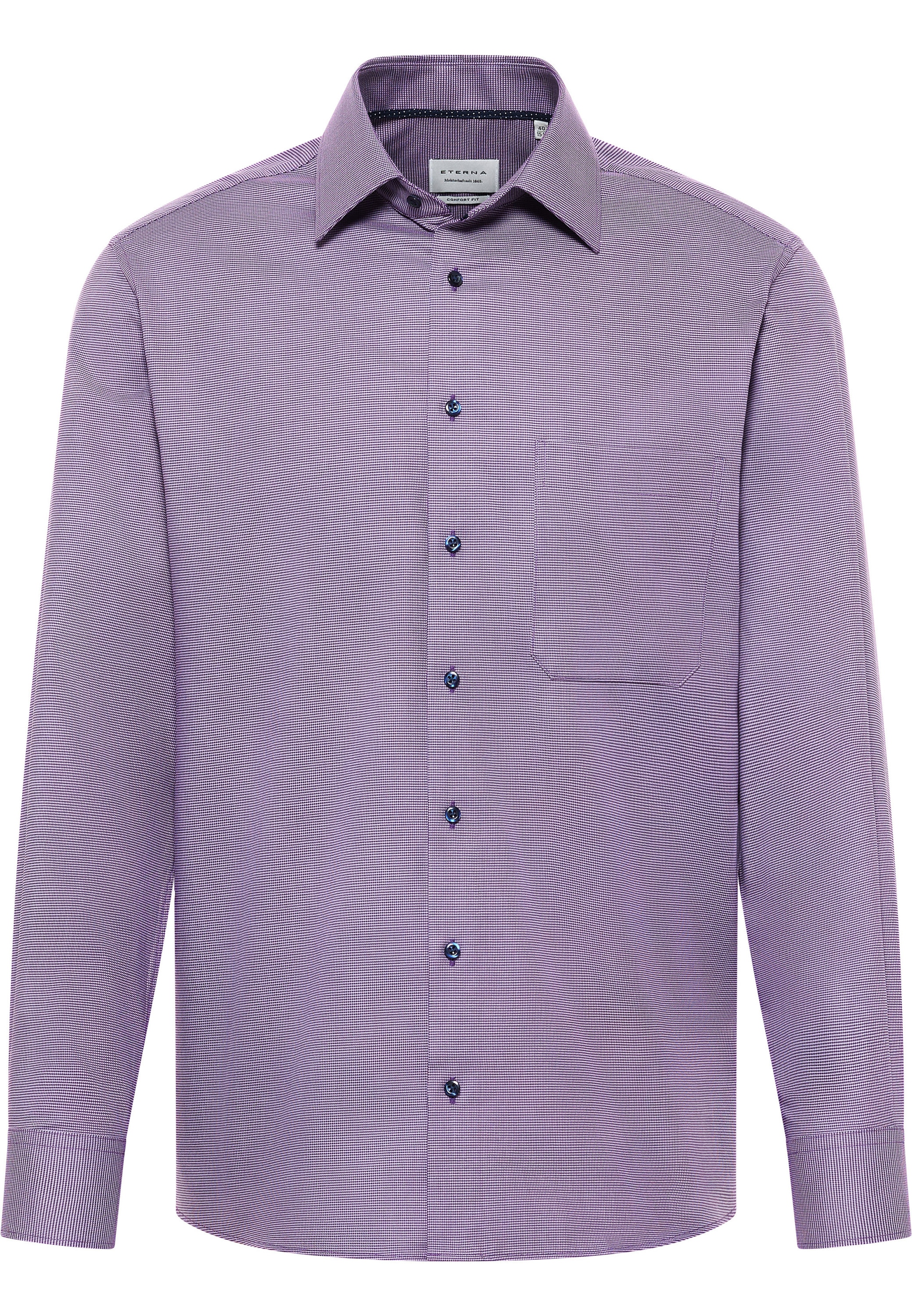 Eterna Langarmhemd »COMFORT FIT« NON IRON (bügelfrei)