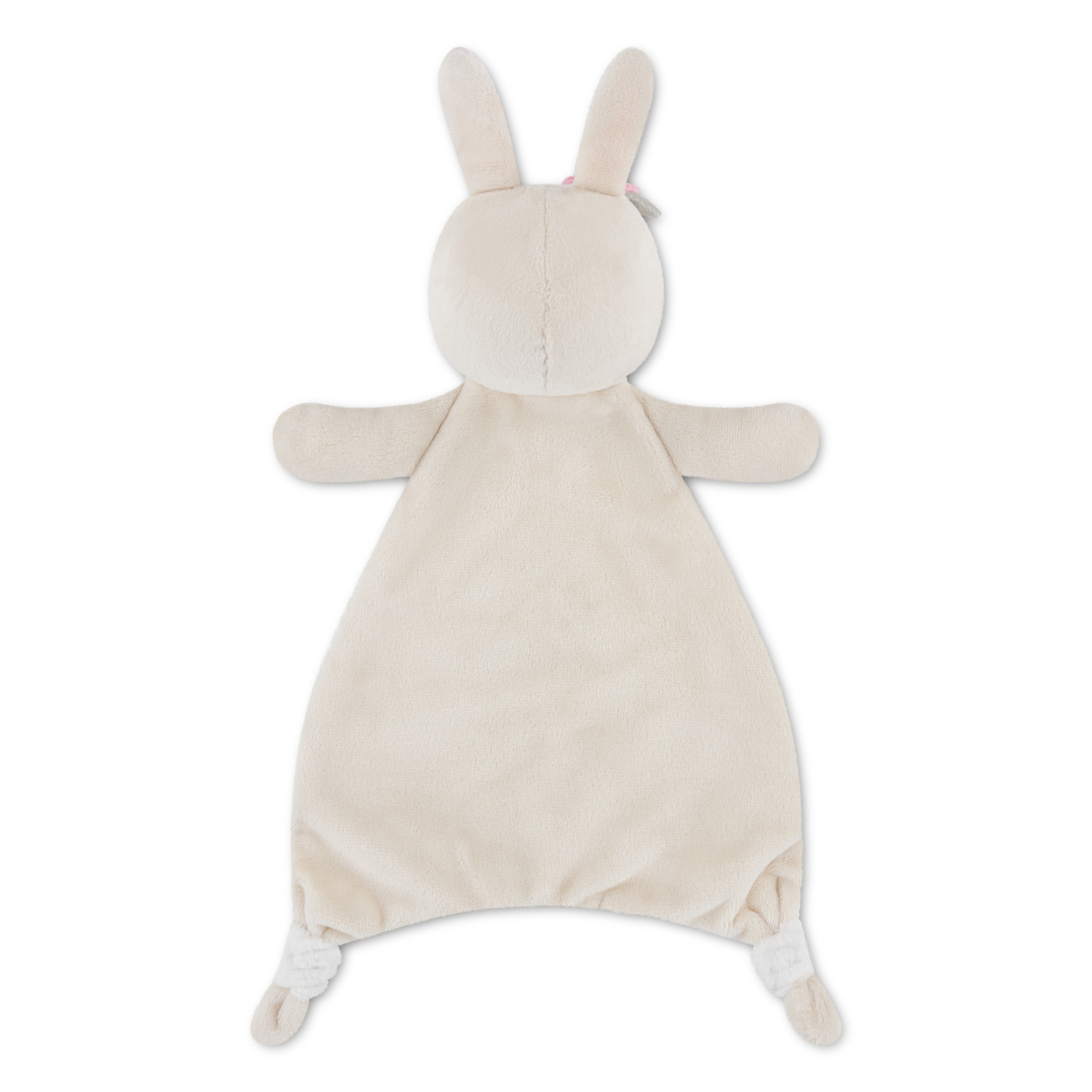 HUGGIES babywear Schmusetuch "HGHG PLUSH LOVEY" aus Nicki-Qualität mit Hasen-Motiv - for Girls