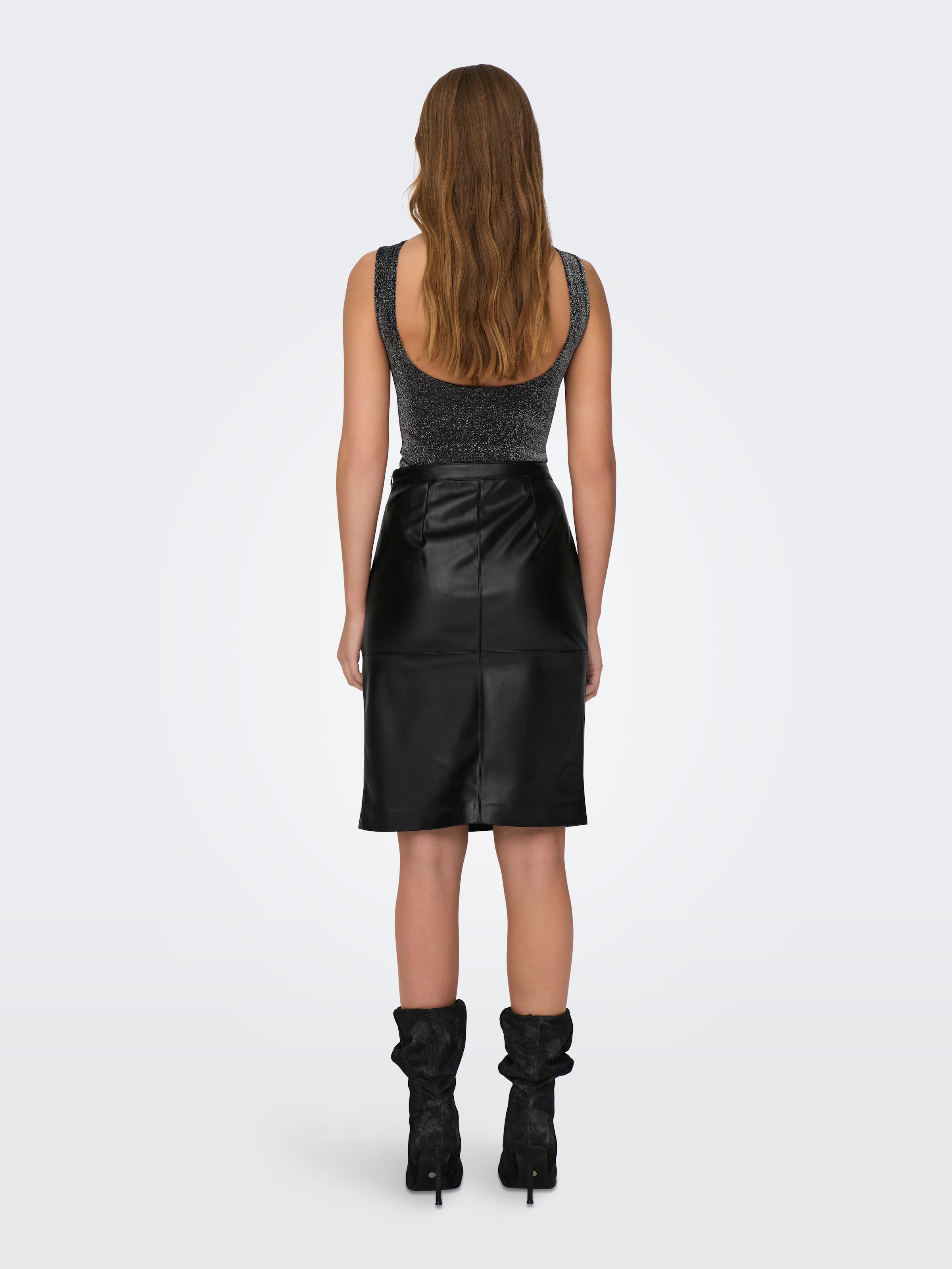 ONLY Lederimitatrock »ONLOLINE FAUX LEATHER SKIRT OTW NOOS«