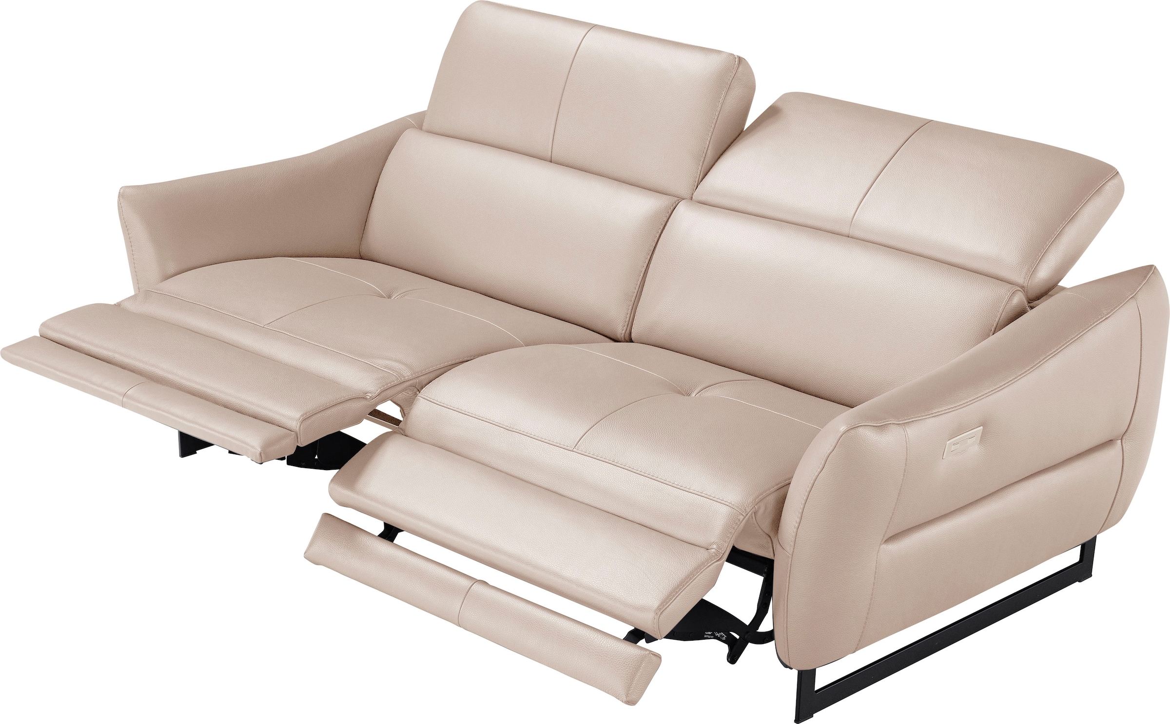 Egoitaliano 2,5-Sitzer »Dafne«, mit und ohne elektrischer Relaxfunktion, Kopfteile manuell verstellbar