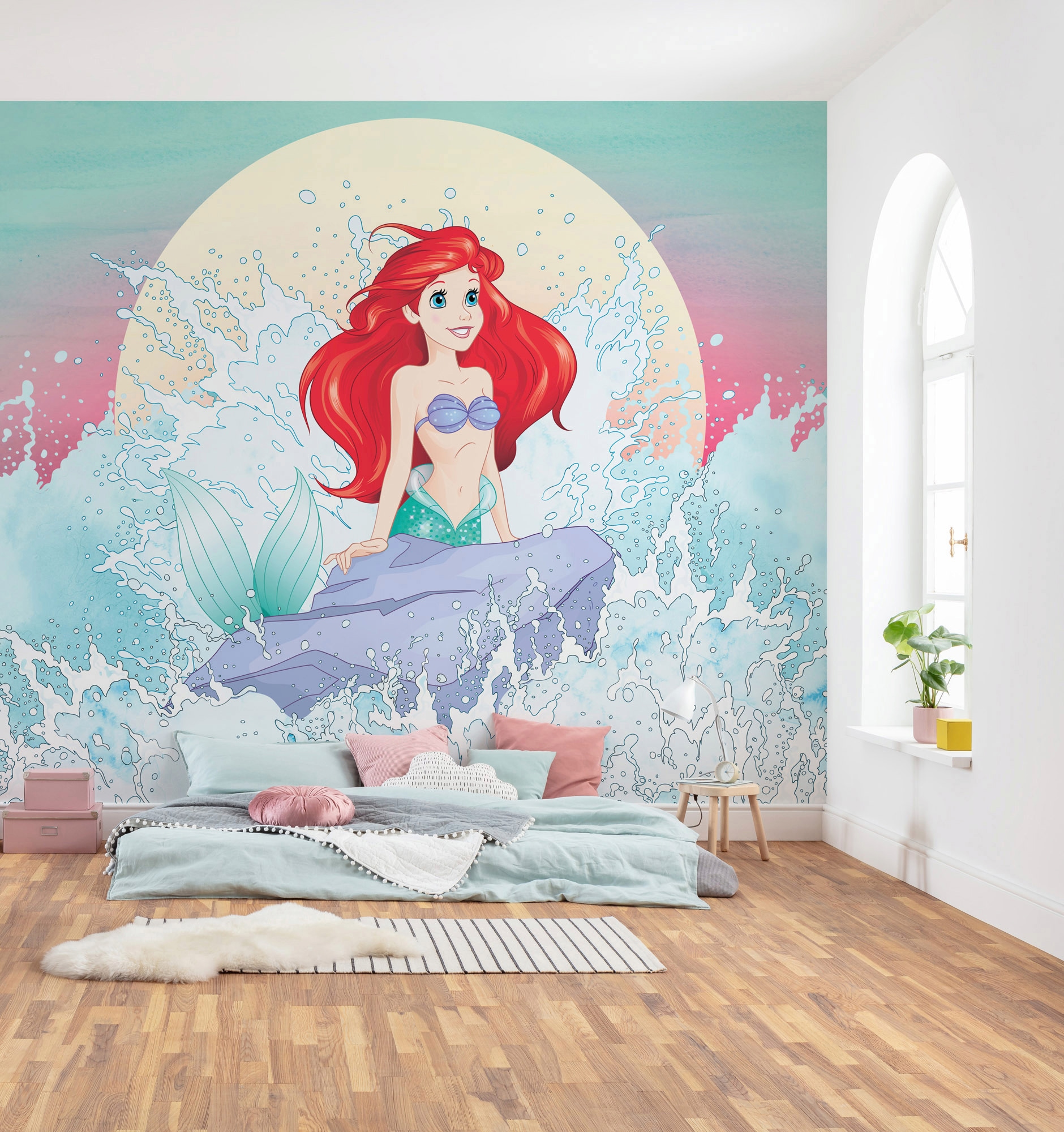 Komar Vliestapete »Digitaldruck Vlies - Ariel Rise - Grösse 300 x 280 cm«, bedruckt, Kinderzimmer