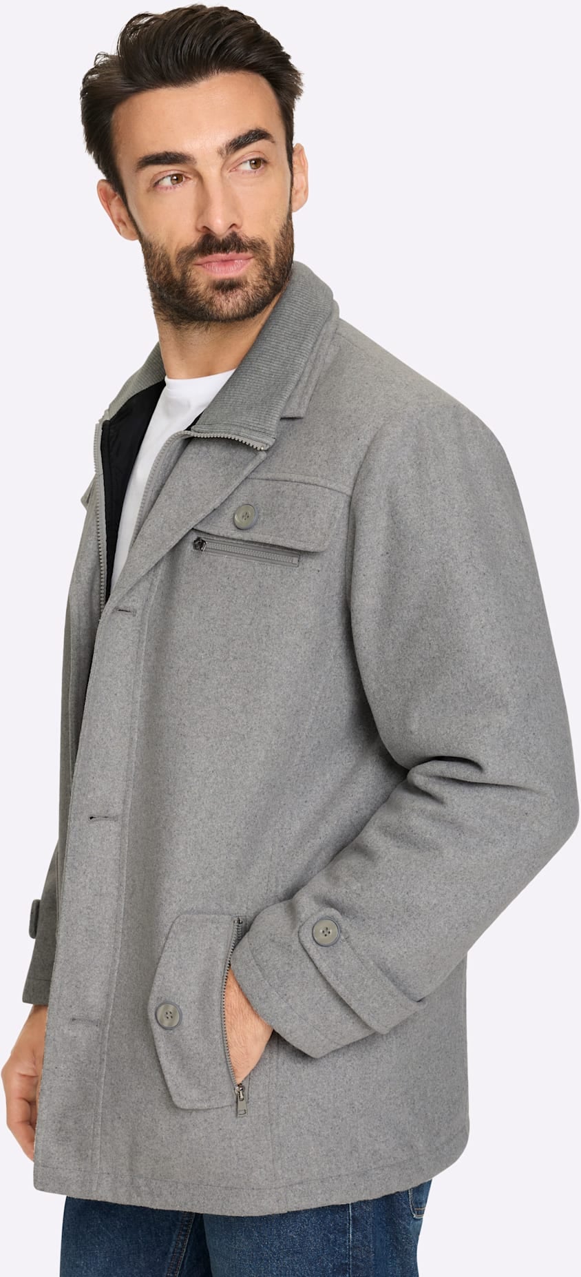 Marco Donati Veste longue ohne Kapuze