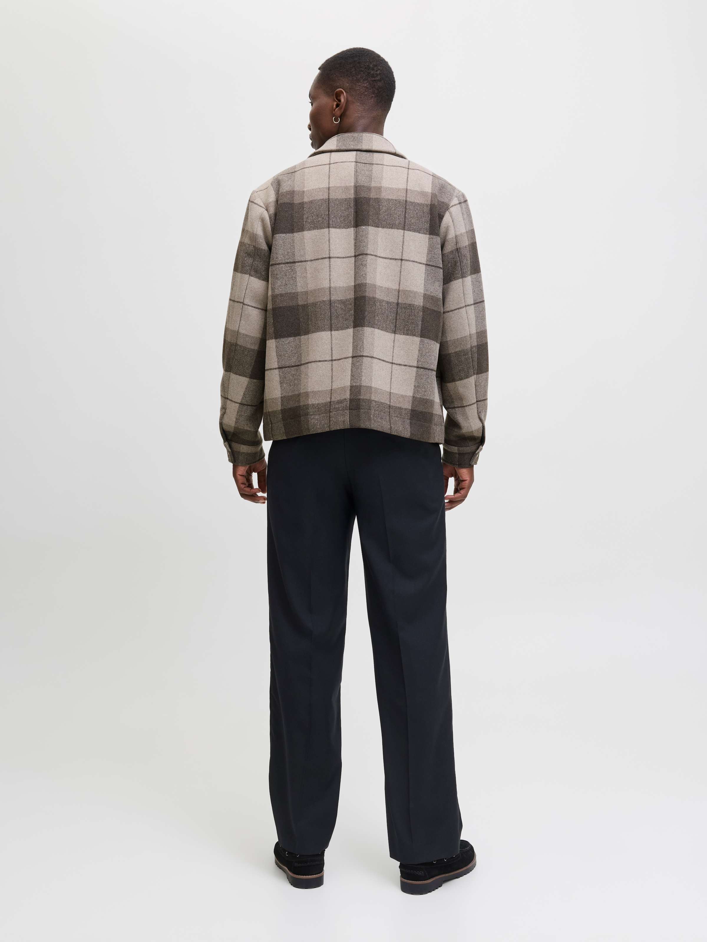 Jack & Jones Veste en laine »JPRCCRUSSEL WOOL BLEND JACKET SN« ohne Kapuze