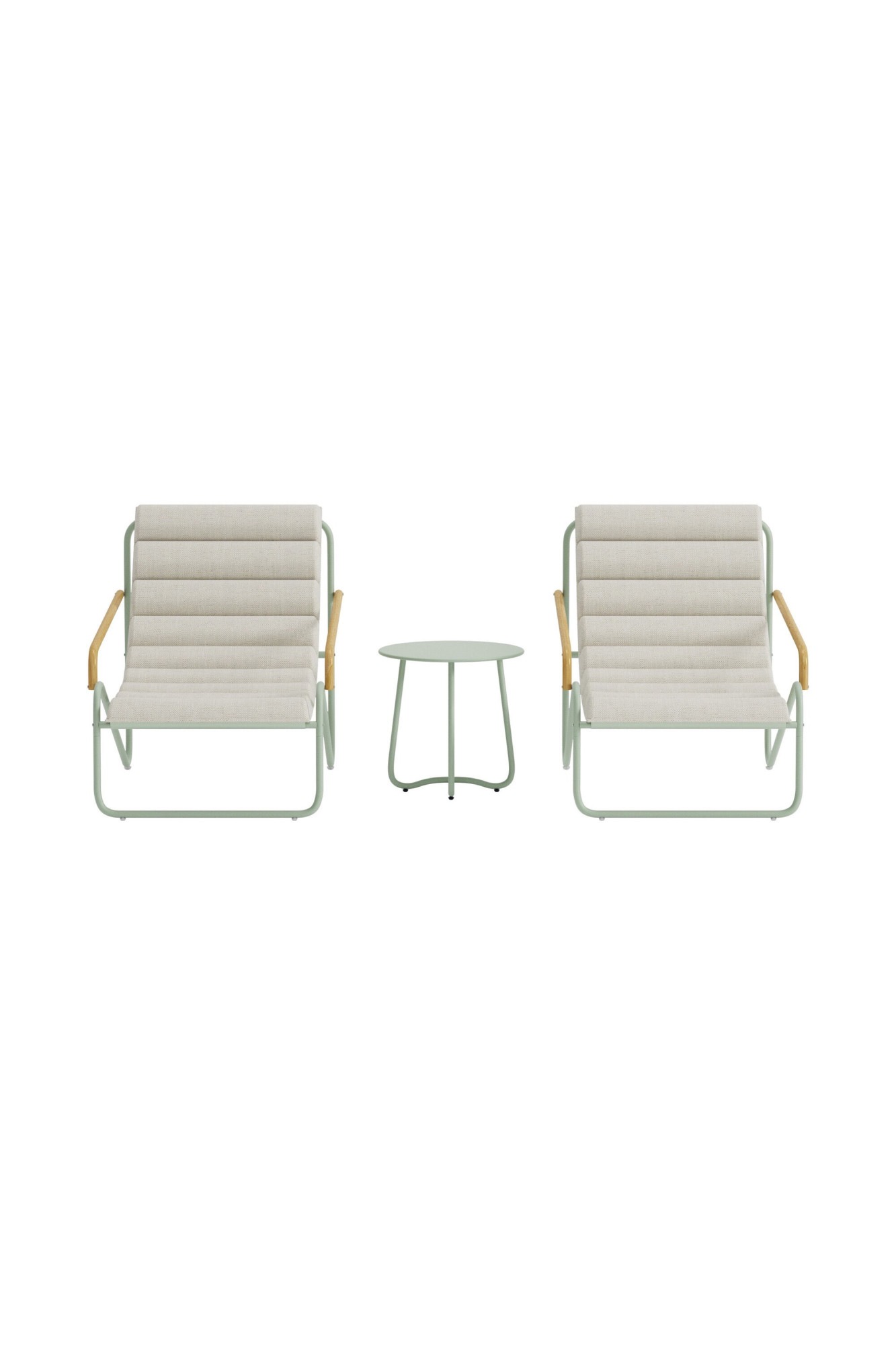 Venture Home Gartenlounge-Set »Ithaka, grosszügiges Outdoor-Set für hohen Sitzkomfort« 3 tlg. Loungemöbel mit Stoffbezug, angenehm, weich