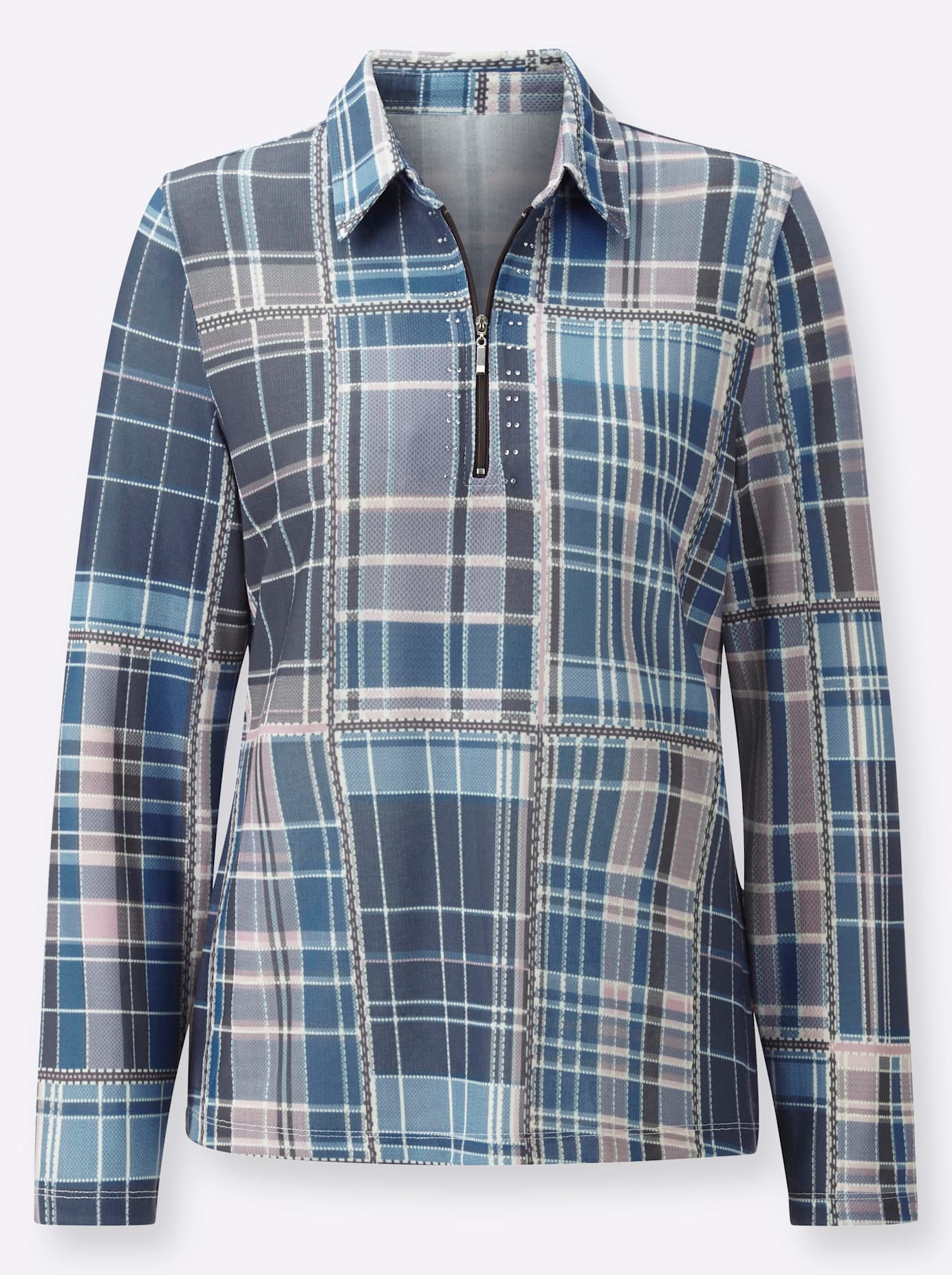 Classic Basics Langarm-Poloshirt »Winter-Shirt«, (1 tlg.)