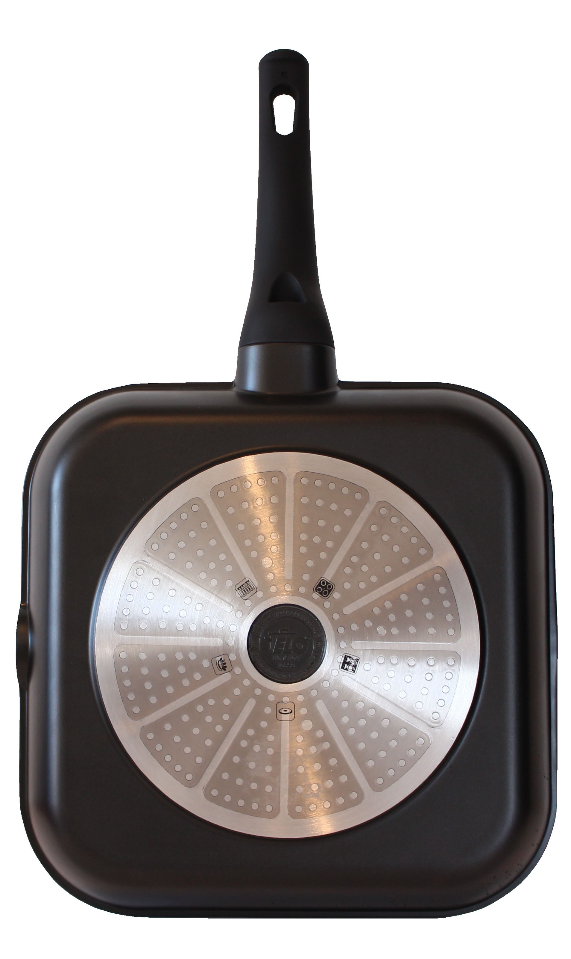 Elo Poêle à griller »Siloncast Grillpfanne 28 cm, mit grosser Grillfläche« Aluminiumguss 1 cuis tlg. antihaftbeschichtet, hitzeisolierender Stiel, für alle Herdarten