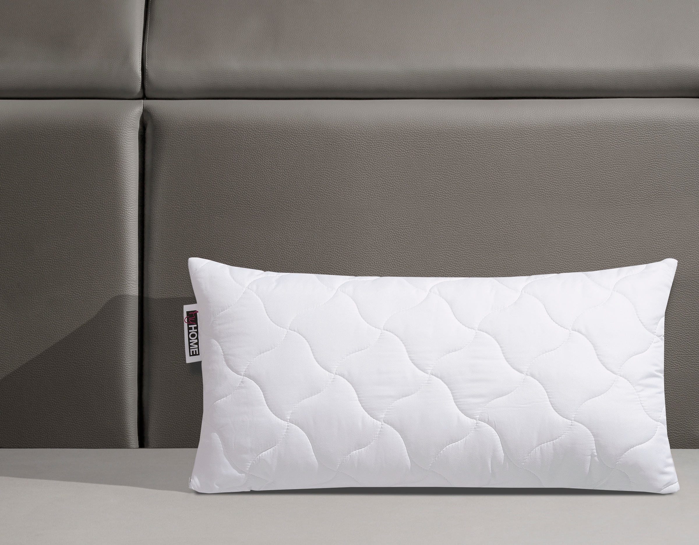 my home Microfaserkissen »Fantasy Kopfkissen 40x80 oder 80x80 cm, Made in Germany« Füllung: 100% ökologisches, klimaregulierendes Polyester 1 Stk. tlg. Bezug Polyester oder recyceltem Polyester oder Baumwolle (ECO)