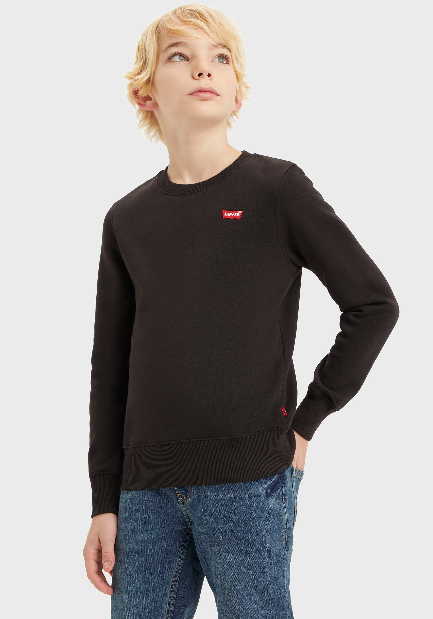 Levi's® Kids Sweatshirt »LOGO CREWNECK SWEATSHIRT«, for BOYS