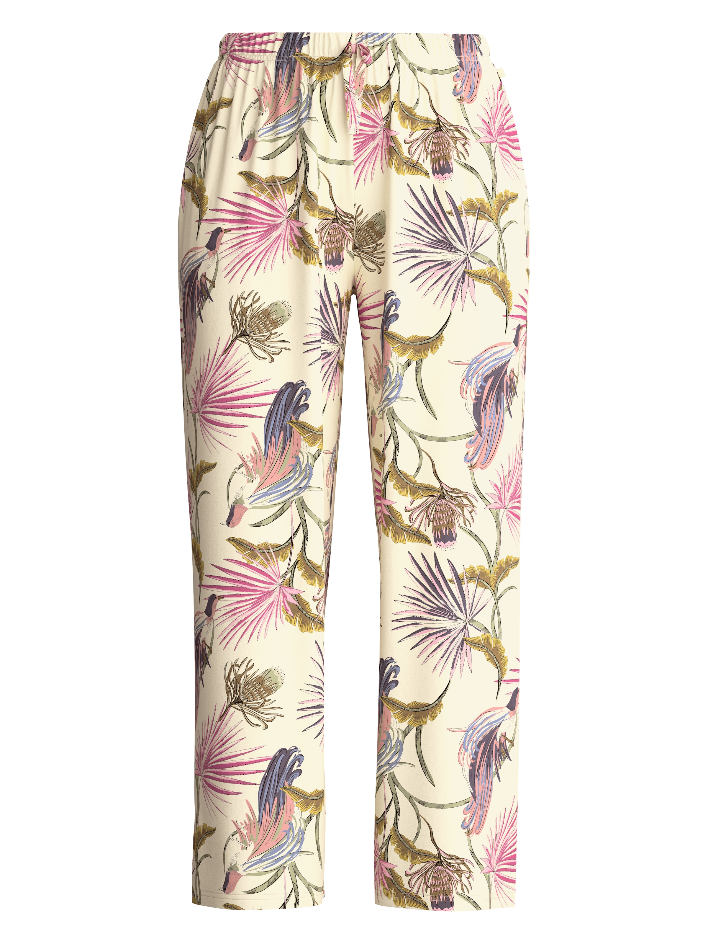 CALIDA Pantalon de nuit »Favourites Arts«  mit Allover-Print, in weicher Single-Jersey-Qualität
