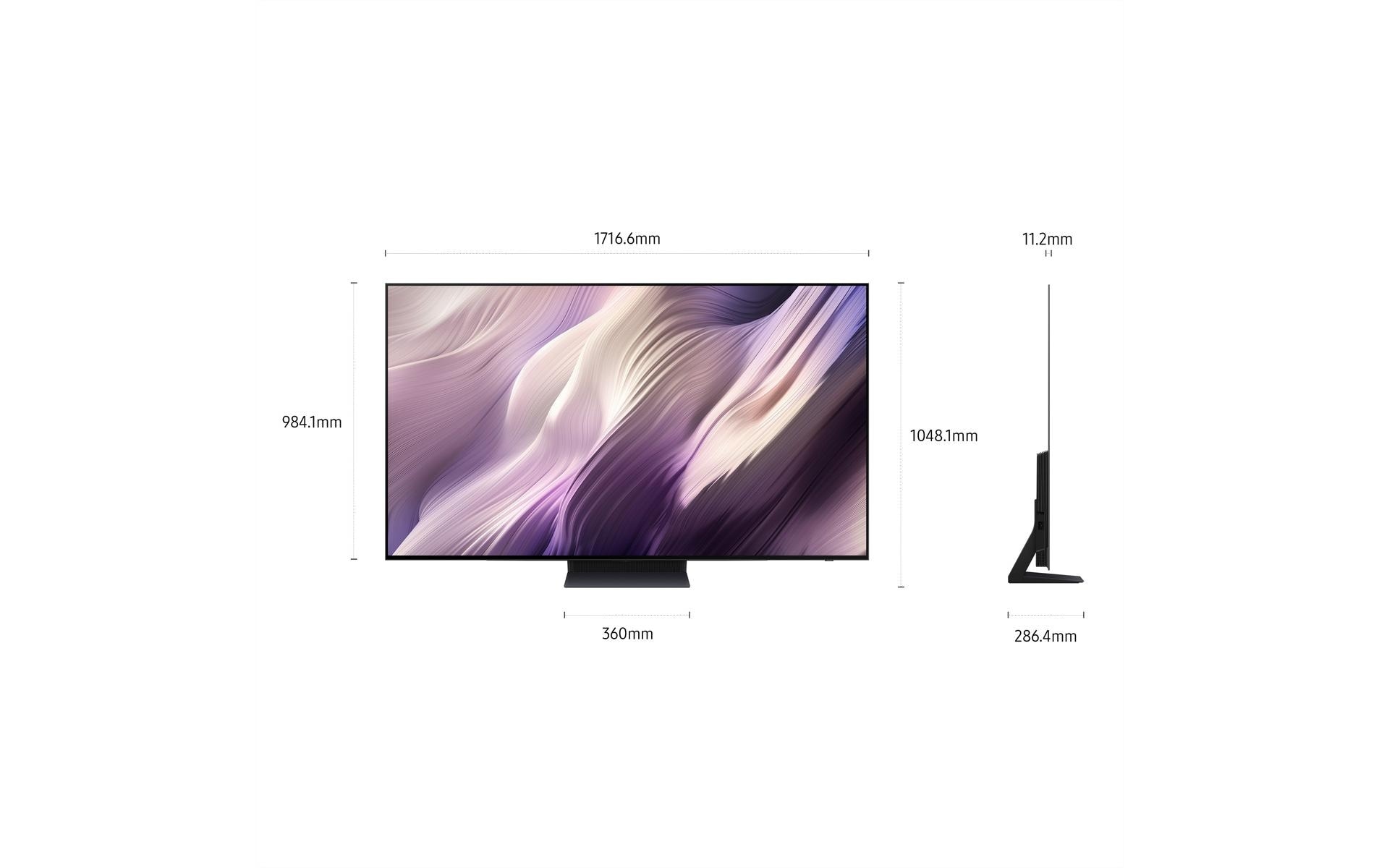 Samsung Téléviseur OLED »TV QE77S95H« 195 cm/77 ″ Télévision intelligente