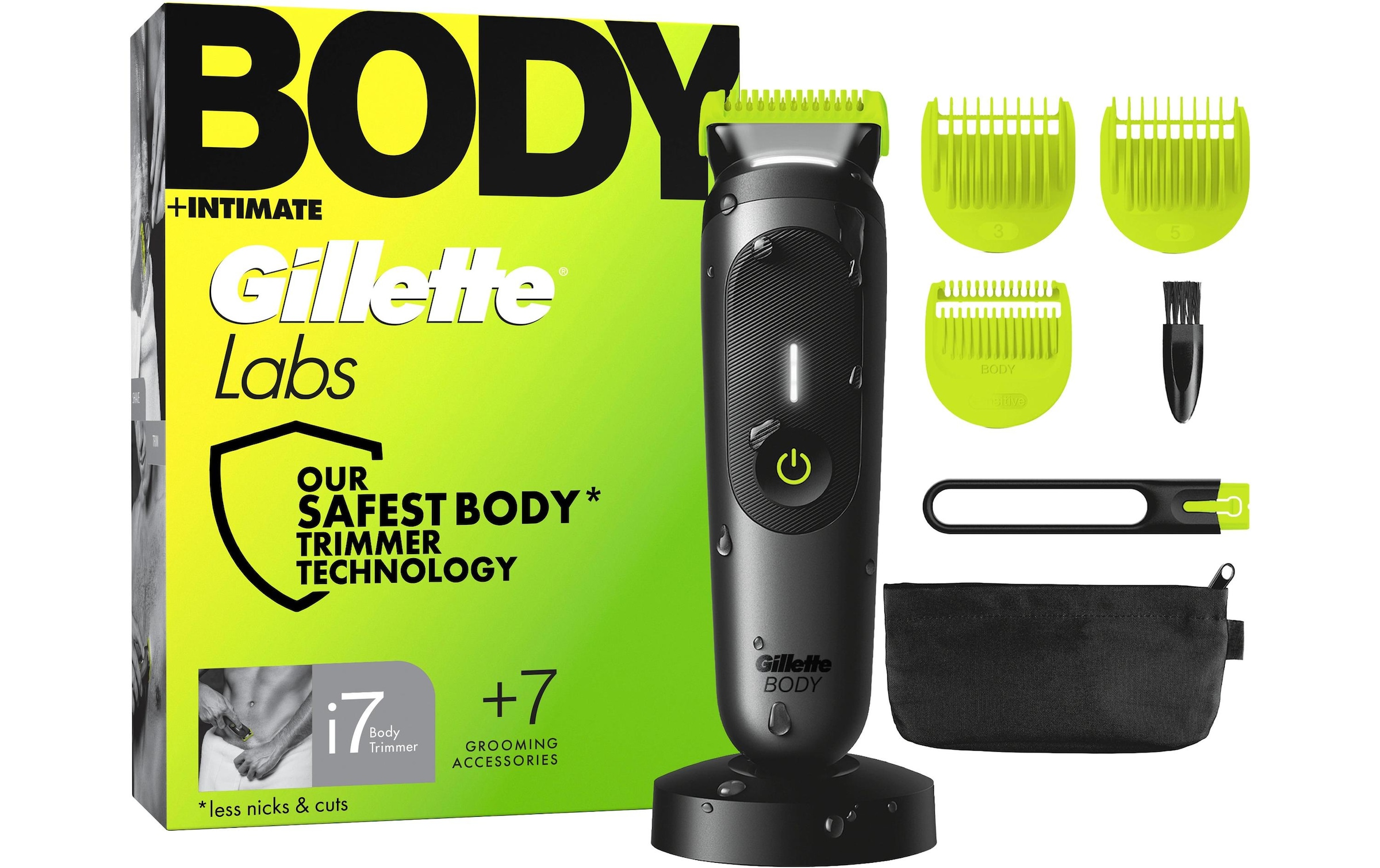 Gillette Rasoir pour le corps »+ Intimhaartrimmer für Männer i7«