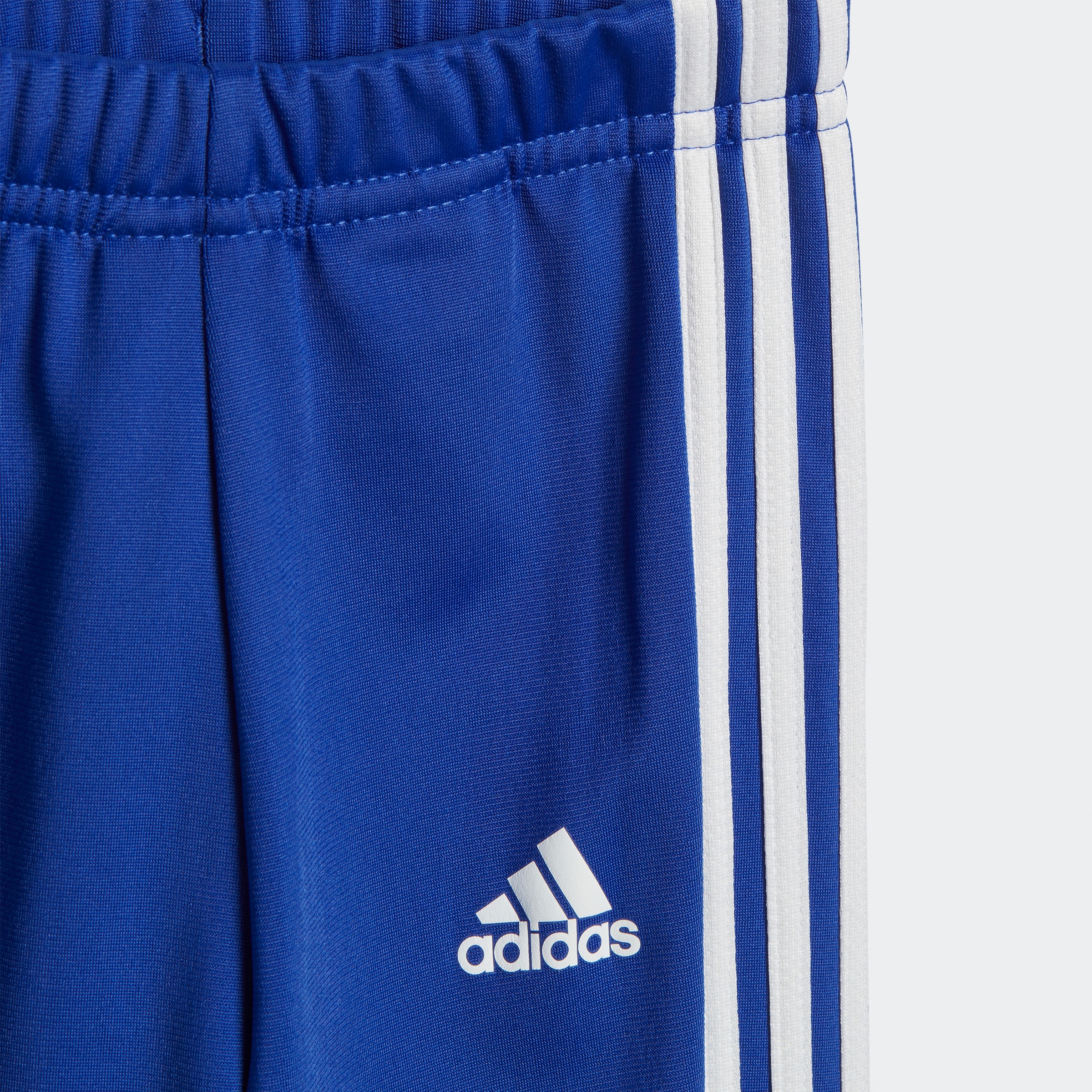 adidas Sportswear Trainingsanzug »TIBERIO 3-STREIFEN COLORBLOCK SHINY KIDS«, (2 tlg.)