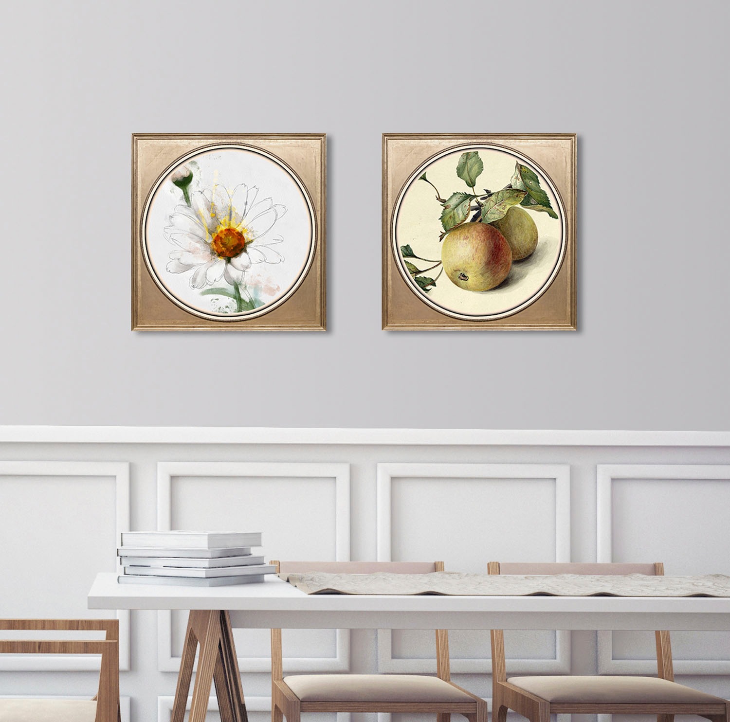 queence Acrylglasbild »Blumen«, Blumen-Blumenbilder-Kunst-Pflanzen-Pflanzenbilder-Gemälde, Fine Art-Print in Galeriequalität