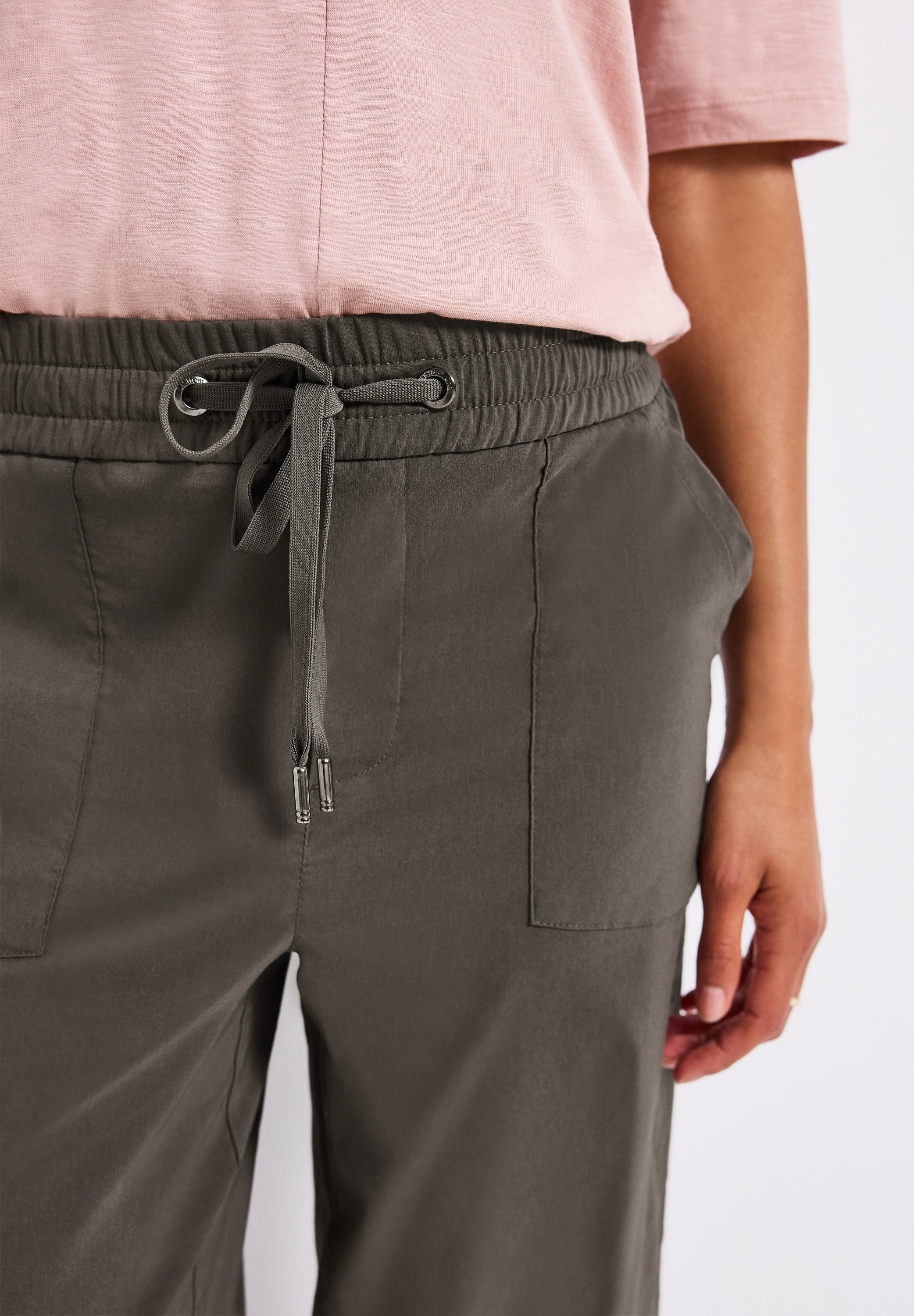 STREET ONE Stoffhose, mit Turn-Up
