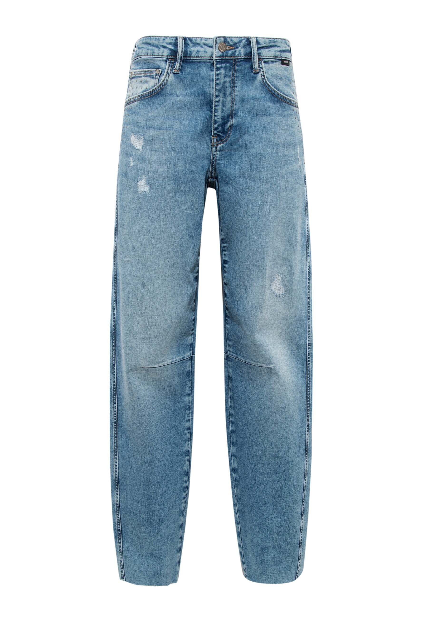 Image of Mavi Boyfriend-Jeans "Mavi Jeans Leila With Cut"