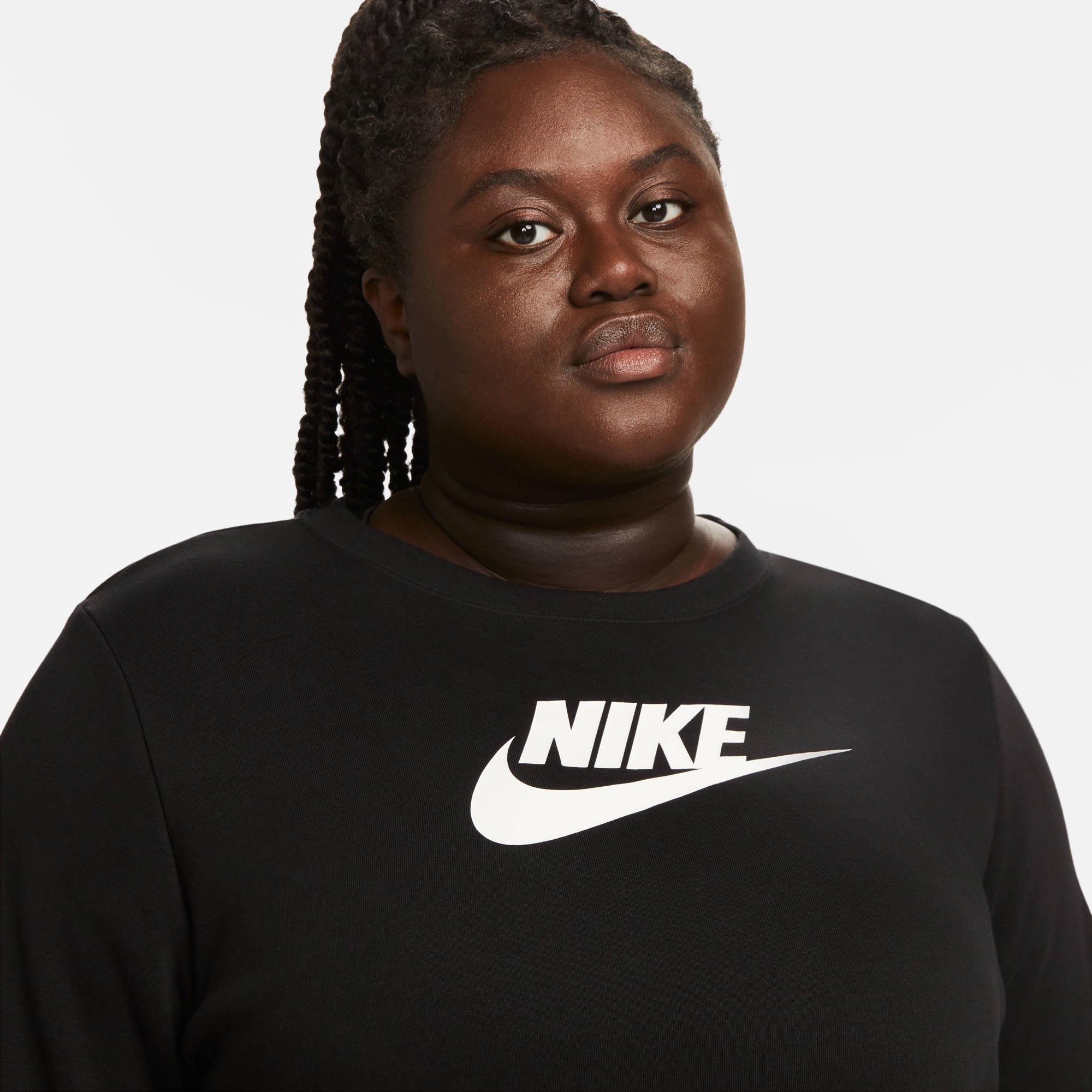 Nike Sportswear Sweatshirt »W NSW CLUB FLC GX STD CREW PL«