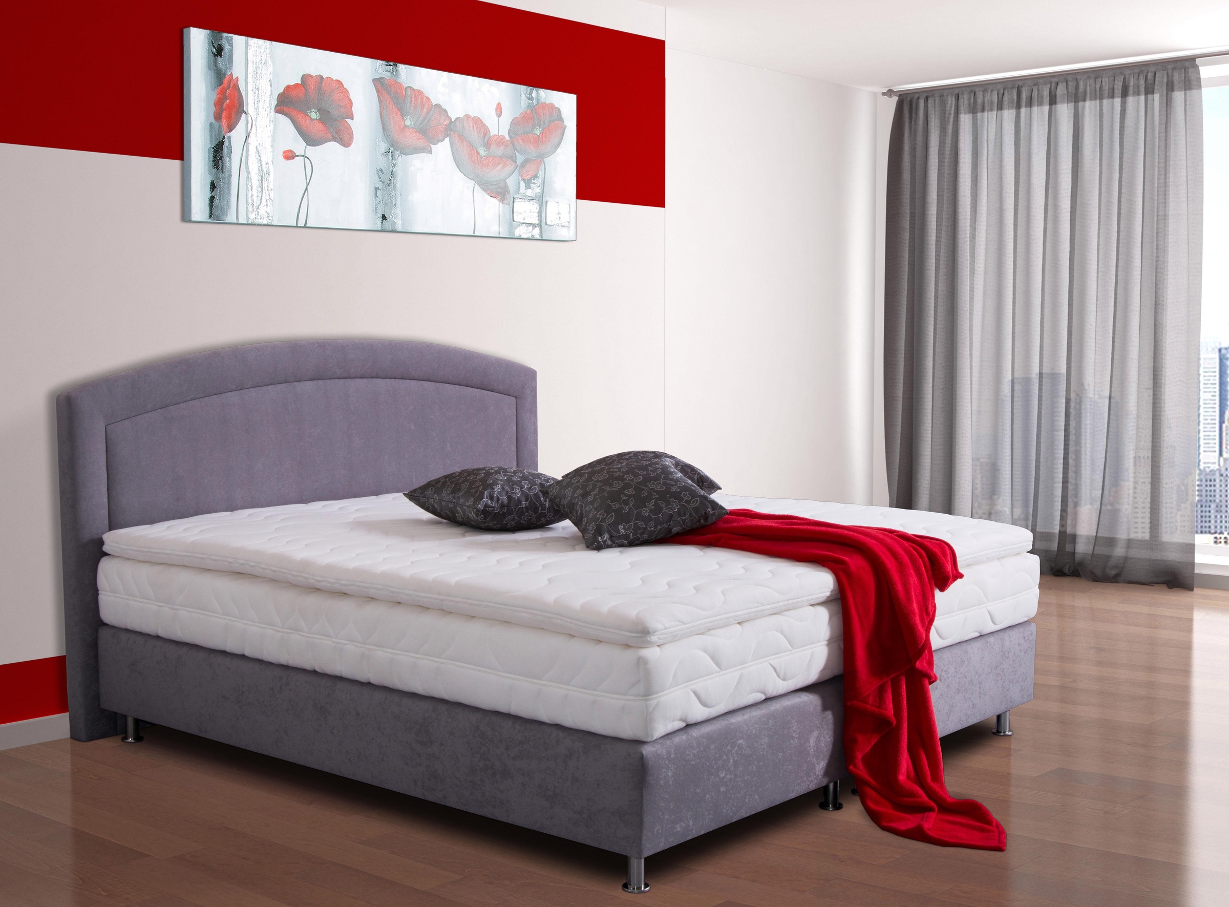 Westfalia Schlafkomfort Boxspringbett, mit Topper