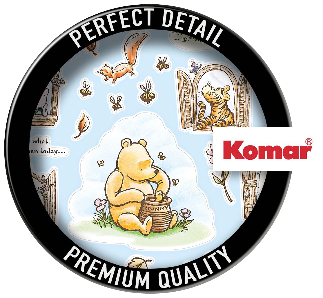 Komar Wandtattoo »Winnie the Pooh Adventures - Grösse 50 x 70 cm«, (61 St.), selbstklebend, Wandsticker, Kinderzimmer