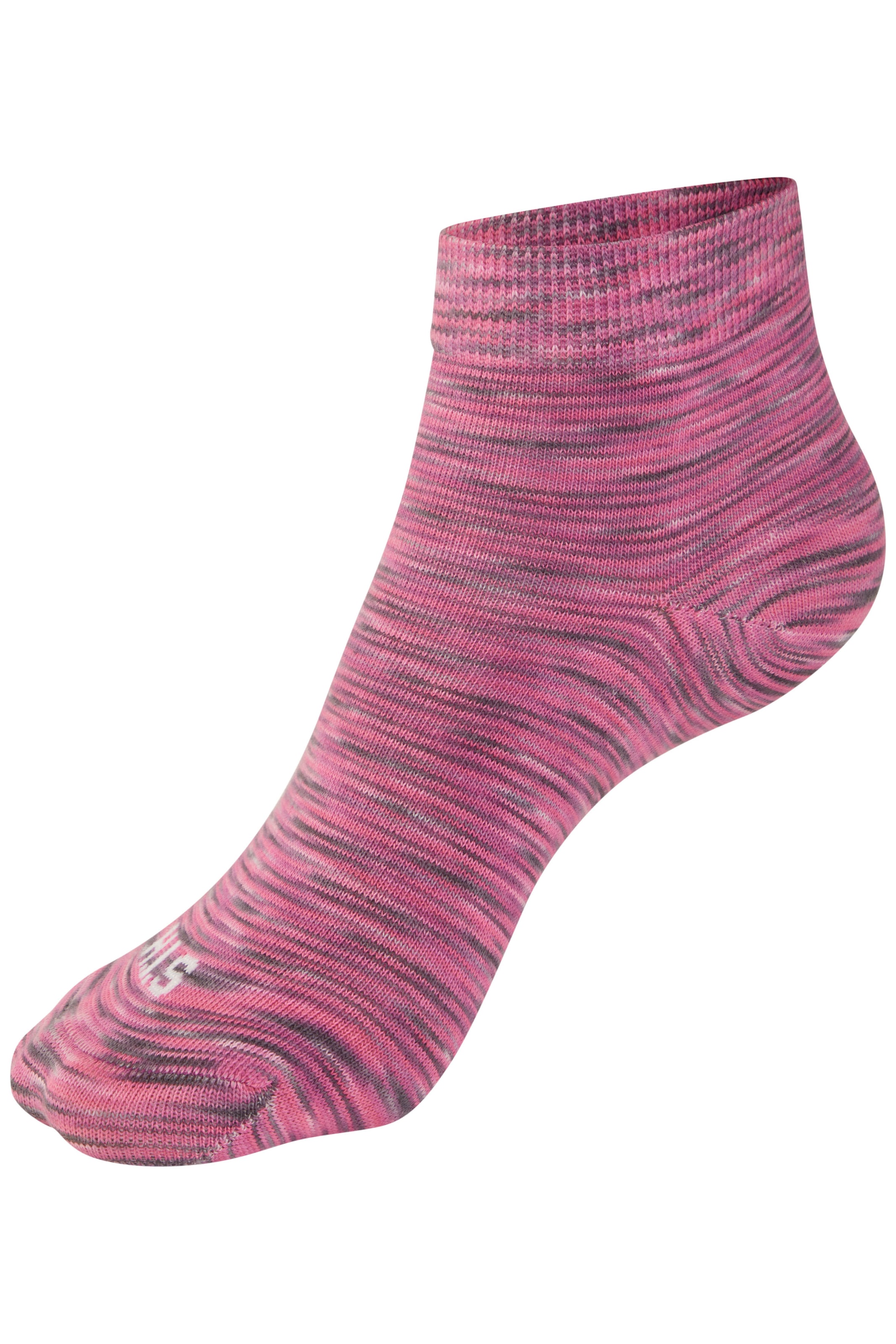 H.I.S Chaussettes courtes Paquet, 6 Couple tlg. unifarben und meliert in einer Packung