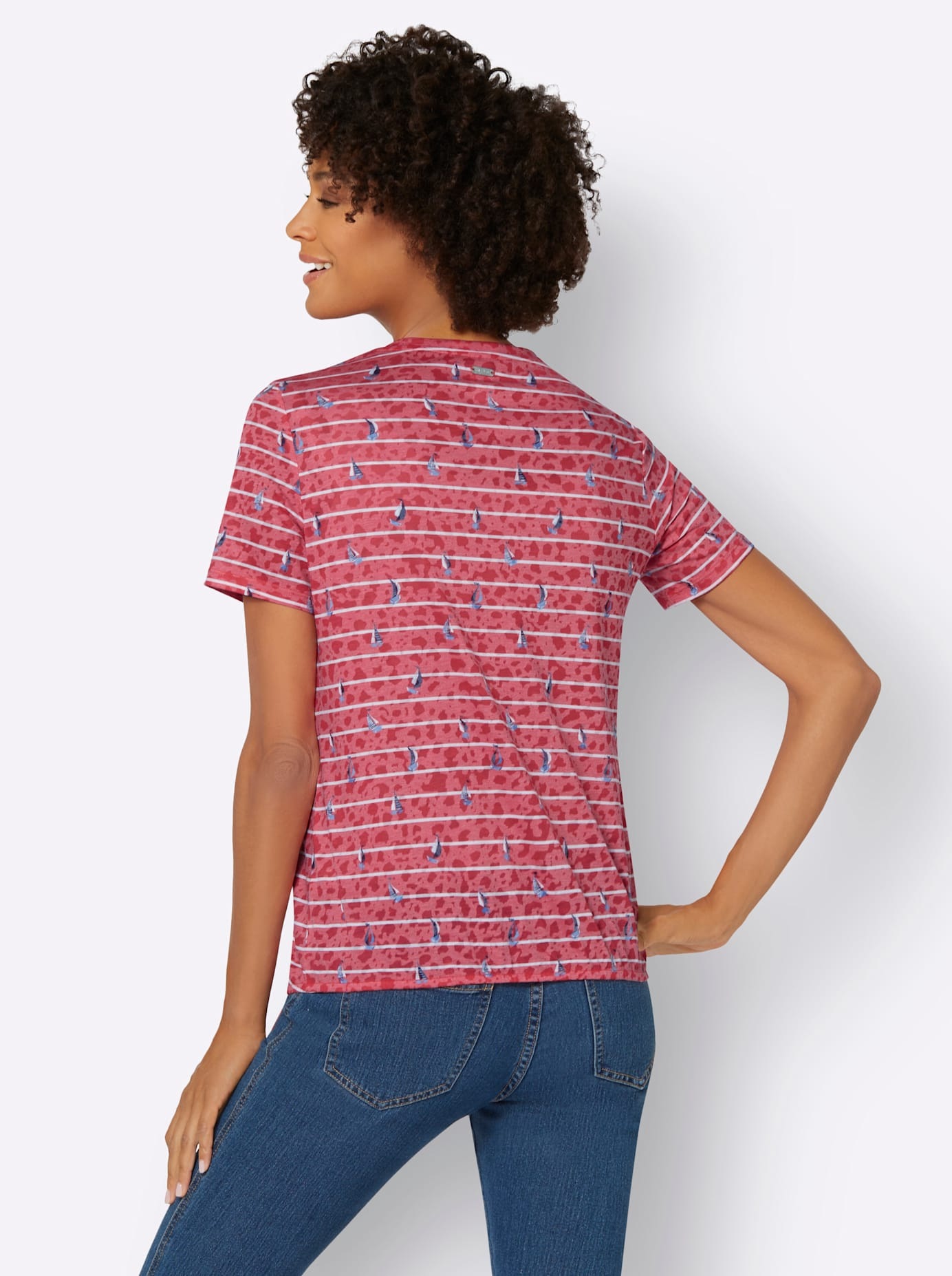 Casual Looks Kurzarmshirt »Shirt«, (1 tlg.)
