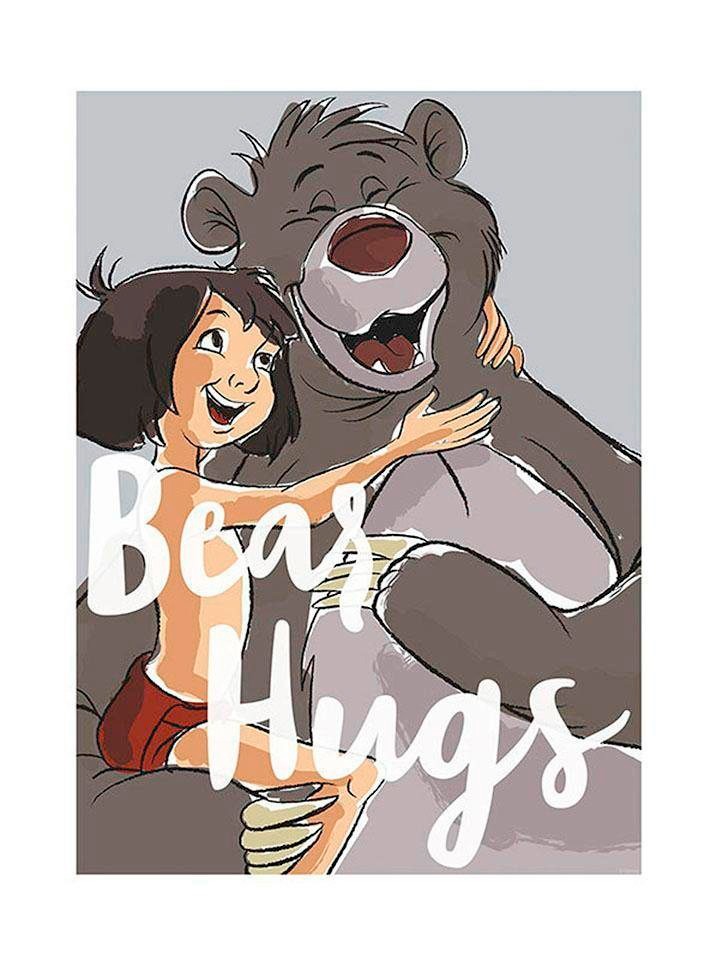 Image of Komar Poster »Bear Hug«, Disney, Höhe: 40cm bei Ackermann Versand Schweiz