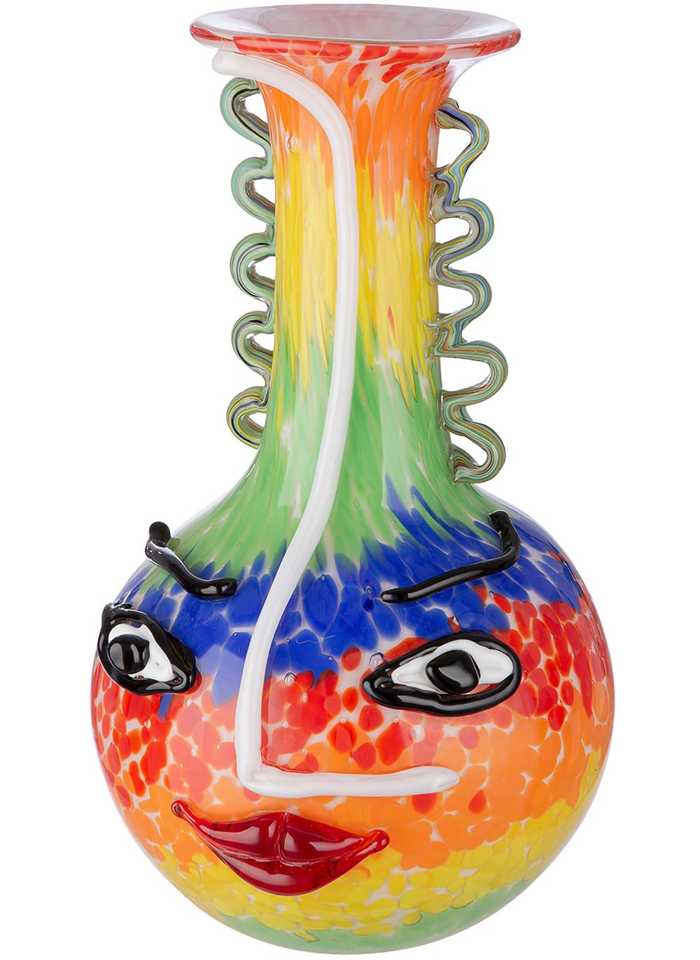Image of Casablanca by Gilde Tischvase "Glasart Designvase "Salvato" aus Glas" durchgefärbt, handgearbeitet und mundgeblasen