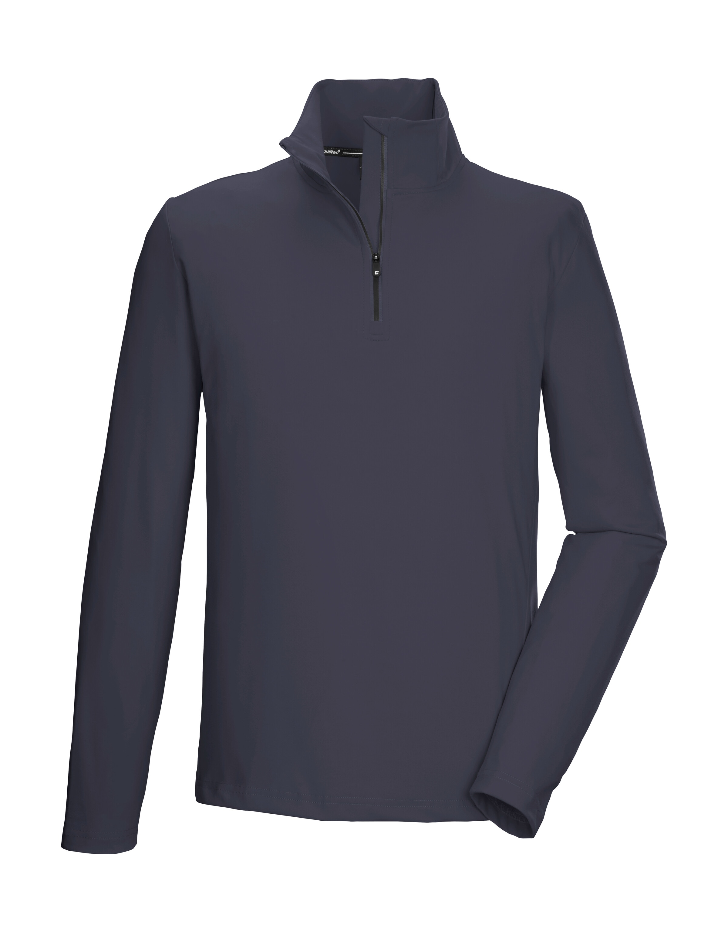 Image of Killtec Langarmshirt "KSW 71 MN FLX SHRT" Funktionsshirt mit Stehkragen, warm, bequem, Zipper mit Kinnschutz