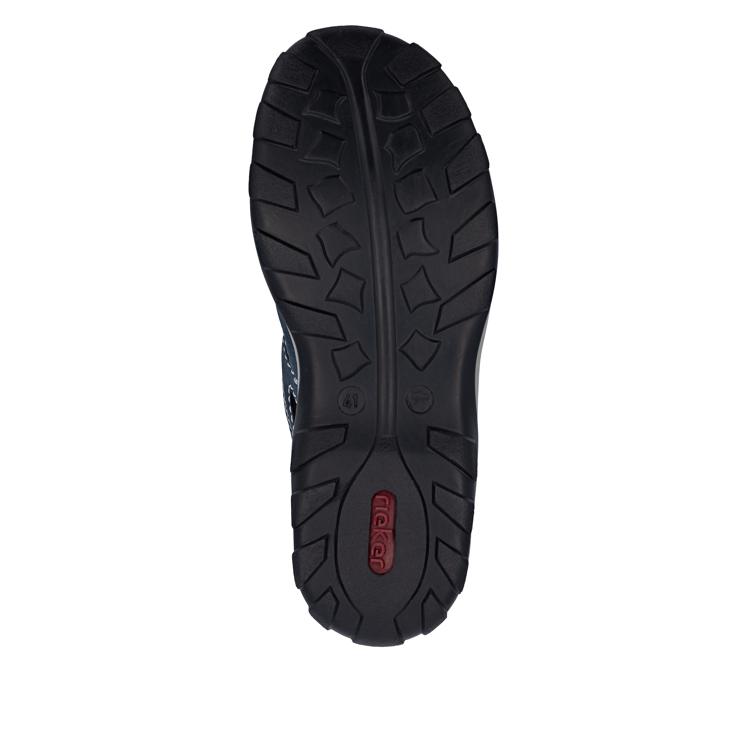 Rieker Slip-On Sneaker  Schlupfschuh, Trekkingschuh, Outdoorschuh mit Klettriegel