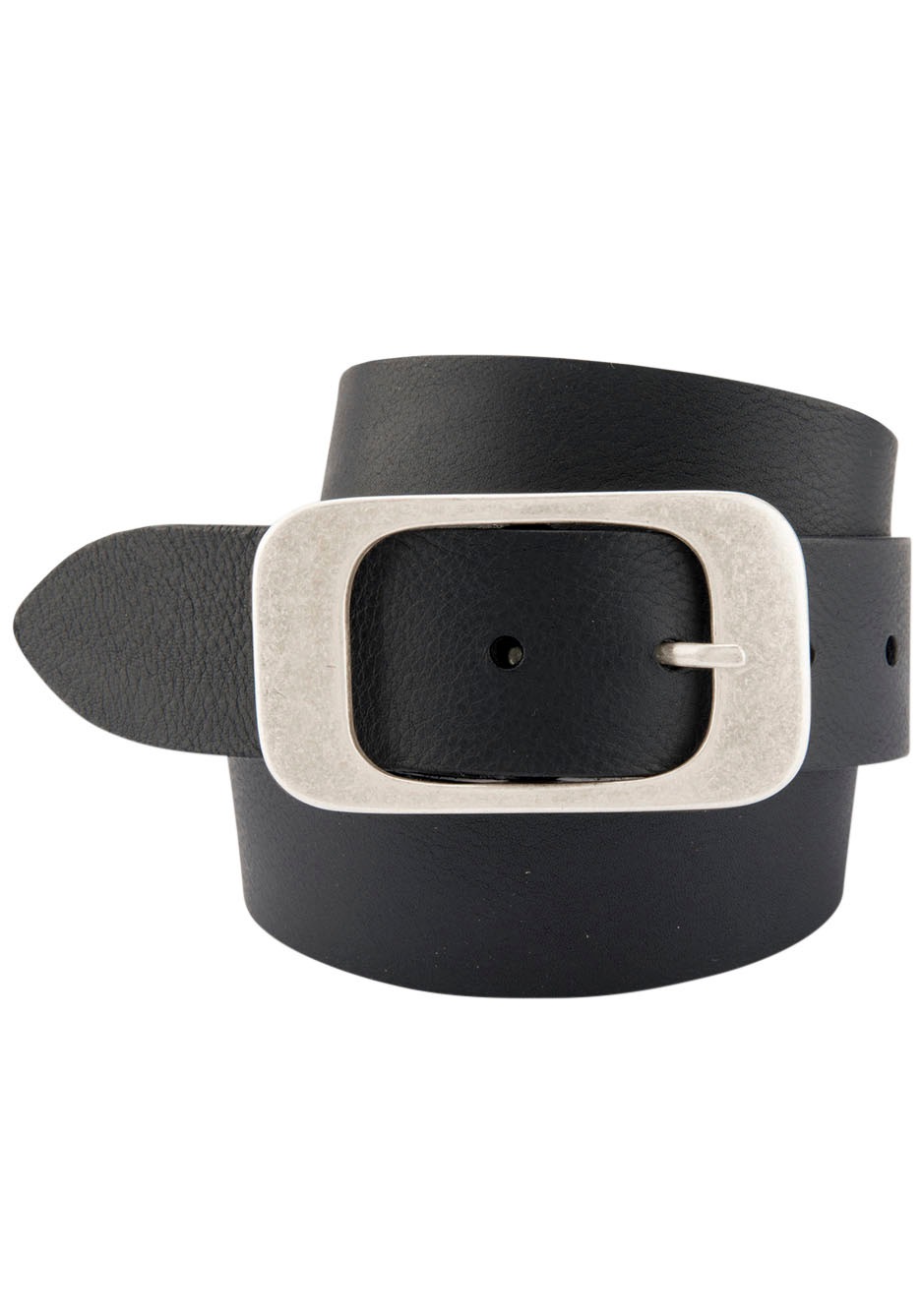 BERND GÖTZ Ledergürtel mit flächiger Schliesse