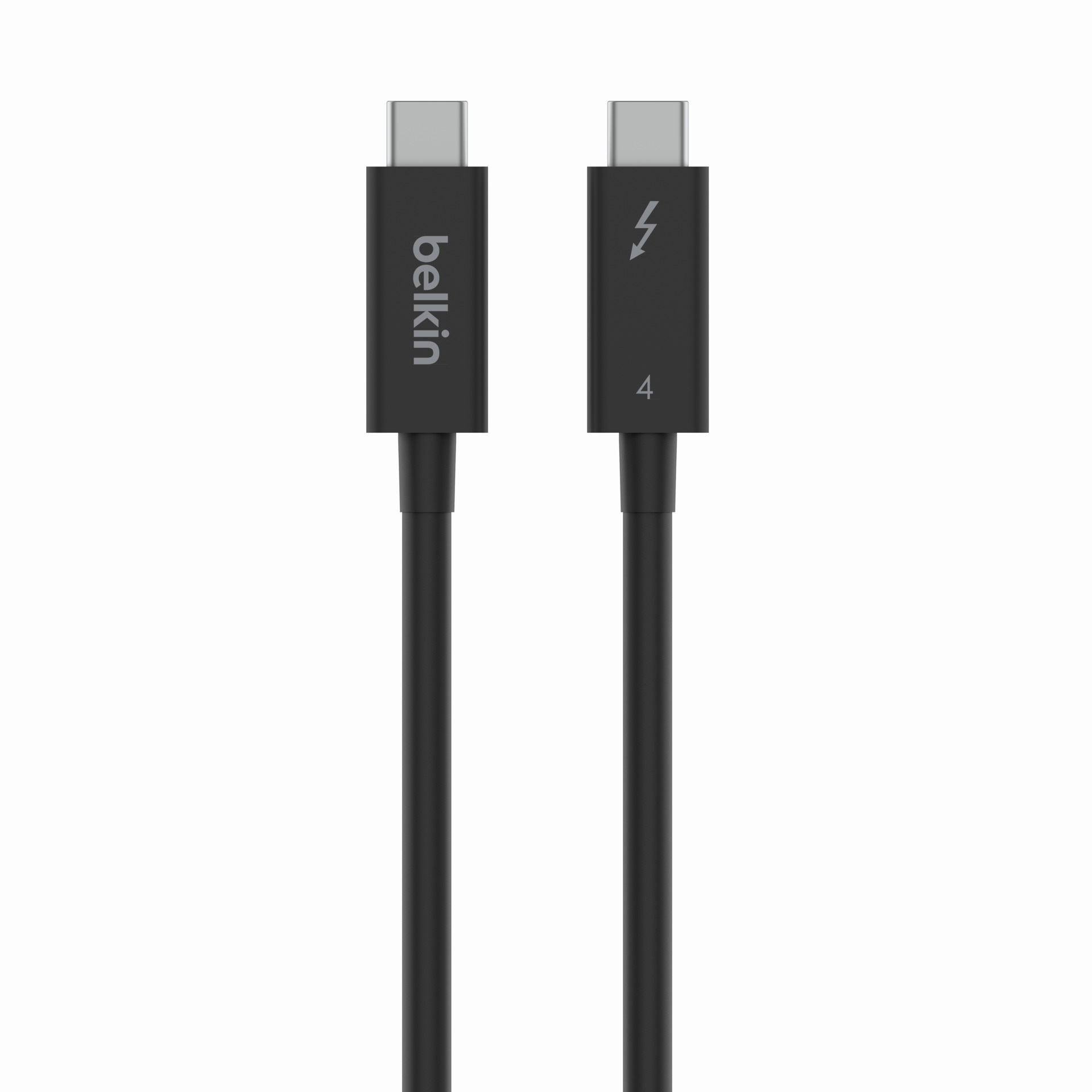 Image of Belkin USB-Kabel "Connect Thunderbolt 4-Kabel" USB-C 200 cm 2 m, aktiv, unterstützt gleichzeitig Stromversorgung, Datenübertragung