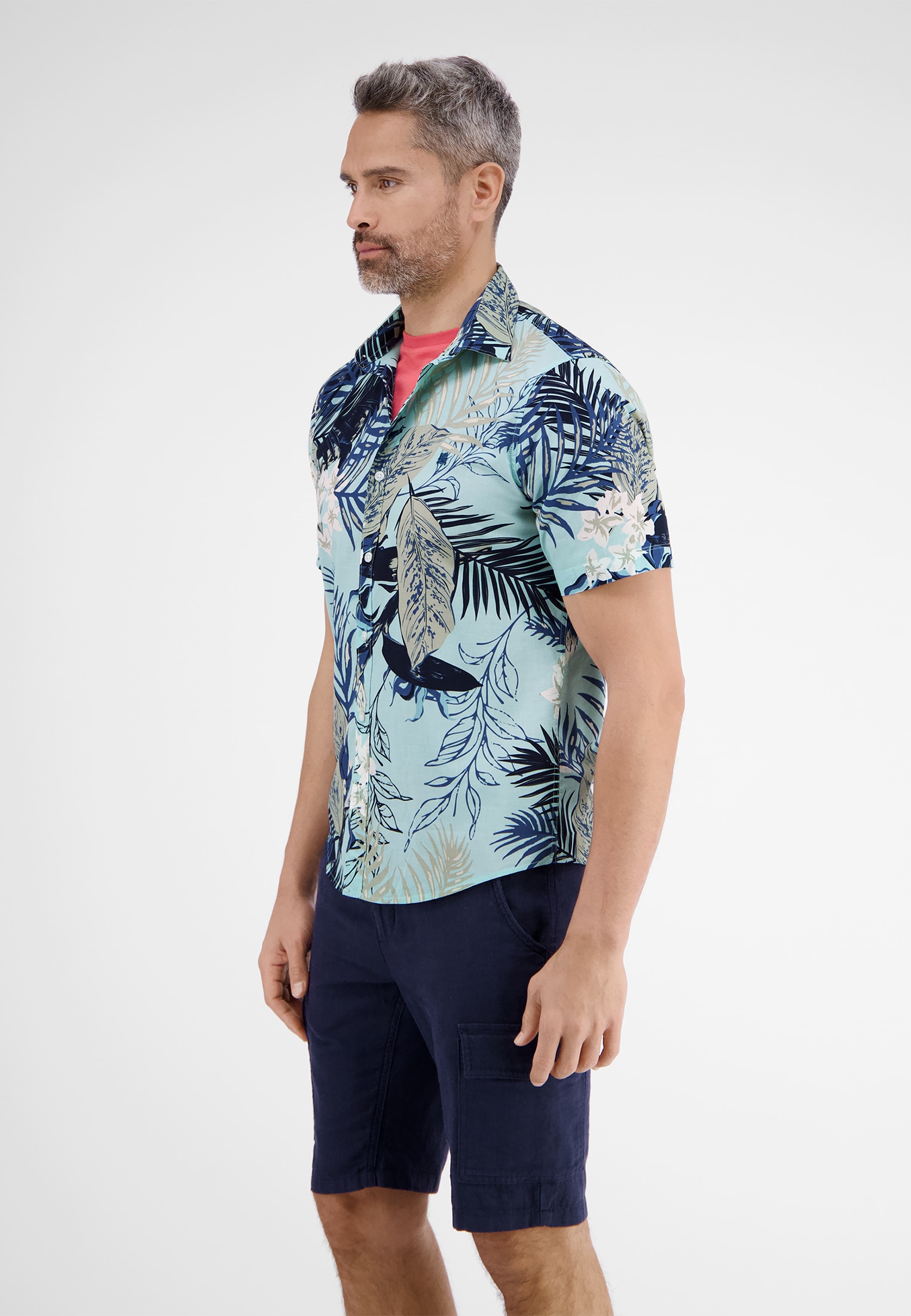 LERROS Chemise à manches courtes »Halbarmhemd *Hawaii*«