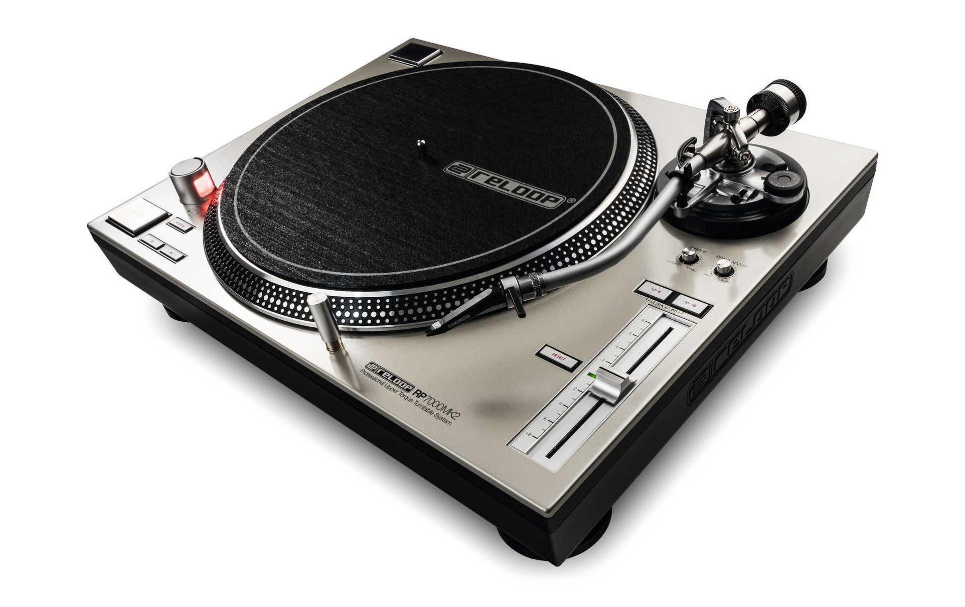 Reloop® Plattenspieler »RP-7000 MKII Silberfarben«