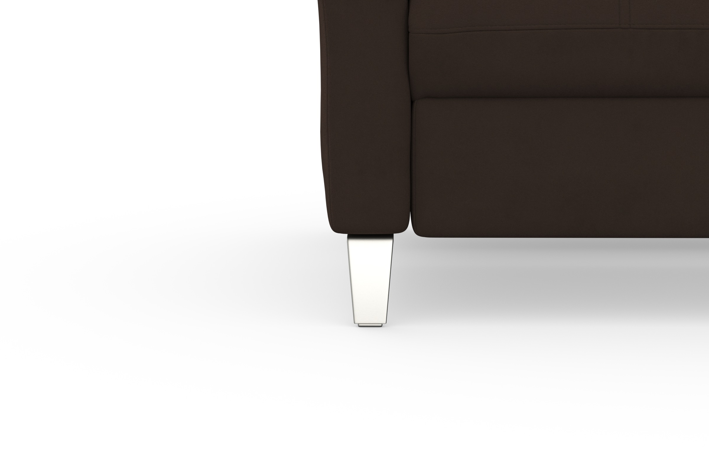 sit&more Ecksofa »Marano L-Form« inklusive Kopfteilverstellung, wahlweise mit Bettfunktion, Bettkasten