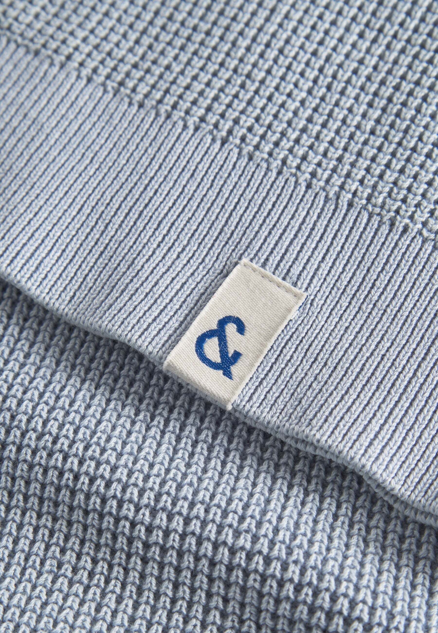 colours & sons Pull en tricot »colours & sons Pullover Roundneck-Washed«