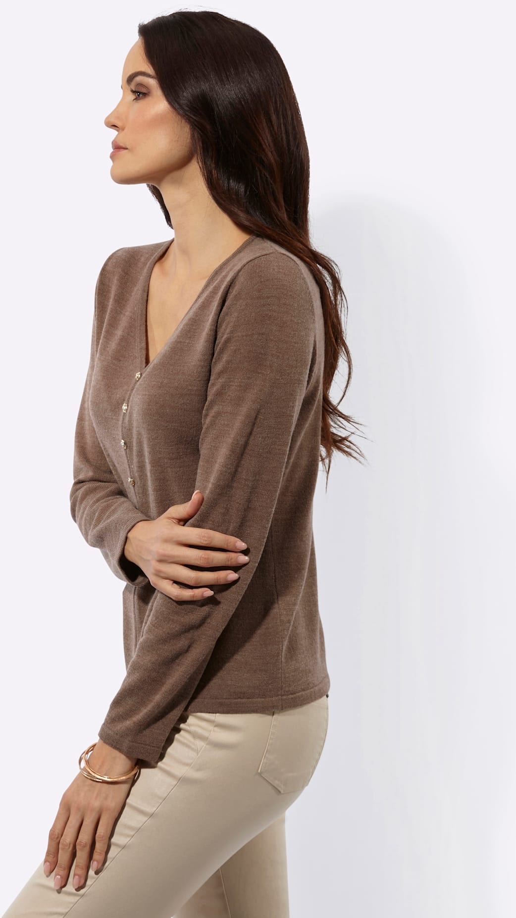 creation L Pull en tricot »Woll-Mix-Pullover«