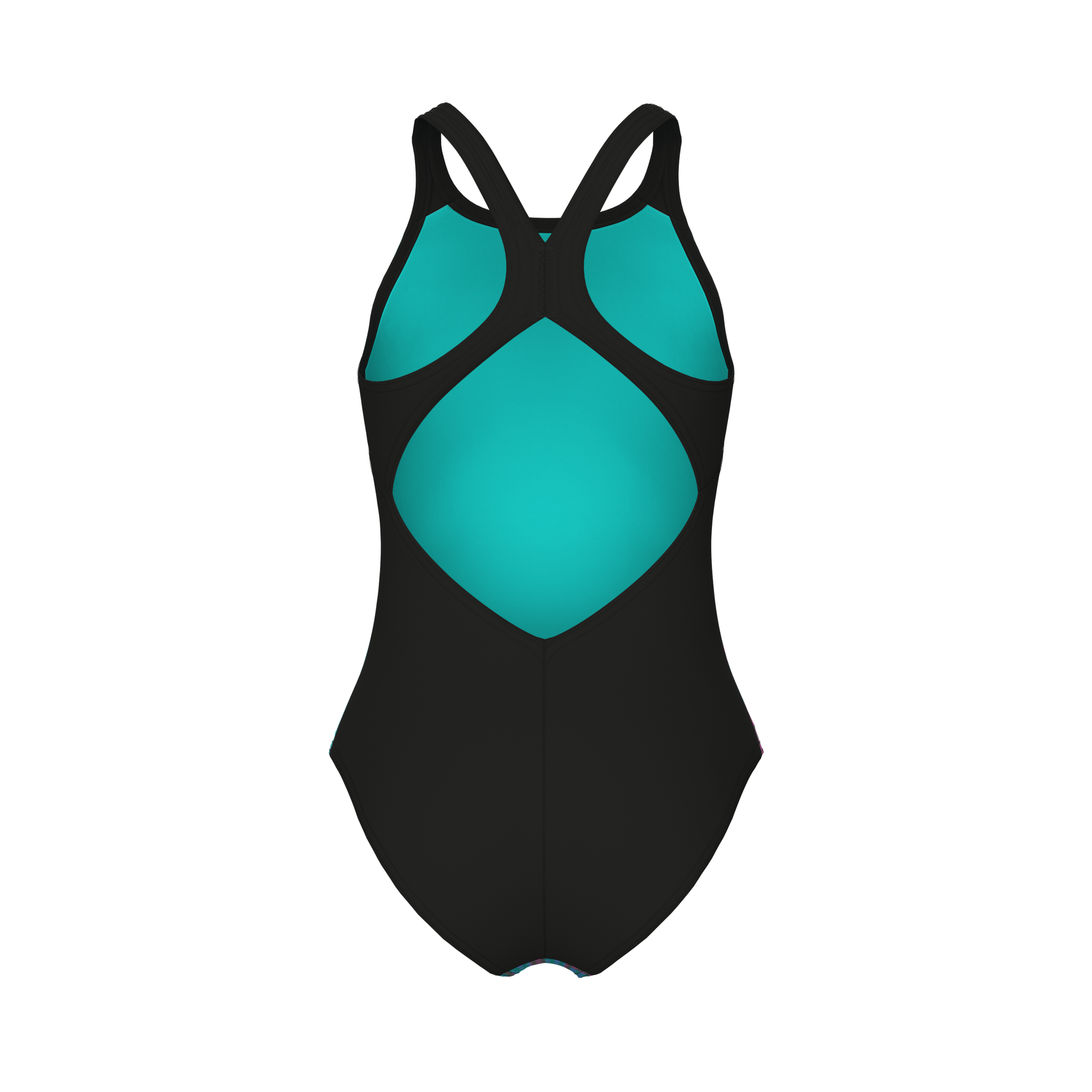 Arena Badeanzug »G ARENA MULTI COLOURS SWIMSUIT V BACK für Mädchen« 1 Stk.