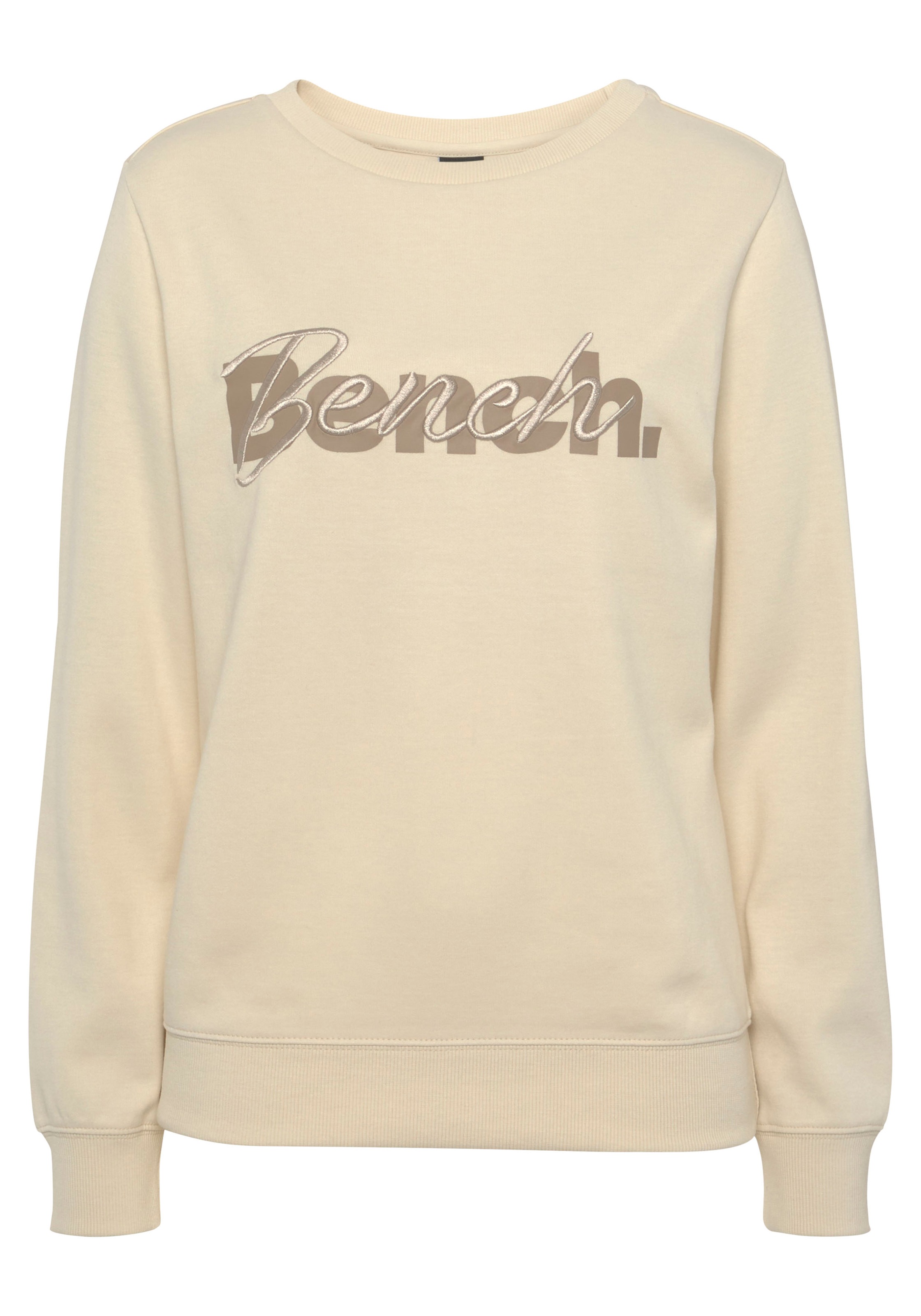 ♕ Bench. Loungewear Sweatshirt, mit Logodruck Stickerei, bestellen versandkostenfrei Loungeanzug und