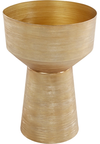 Leonique Pflanzkübel »Kyleigh«, (1 St.), Übertopf, goldfarben kaufen