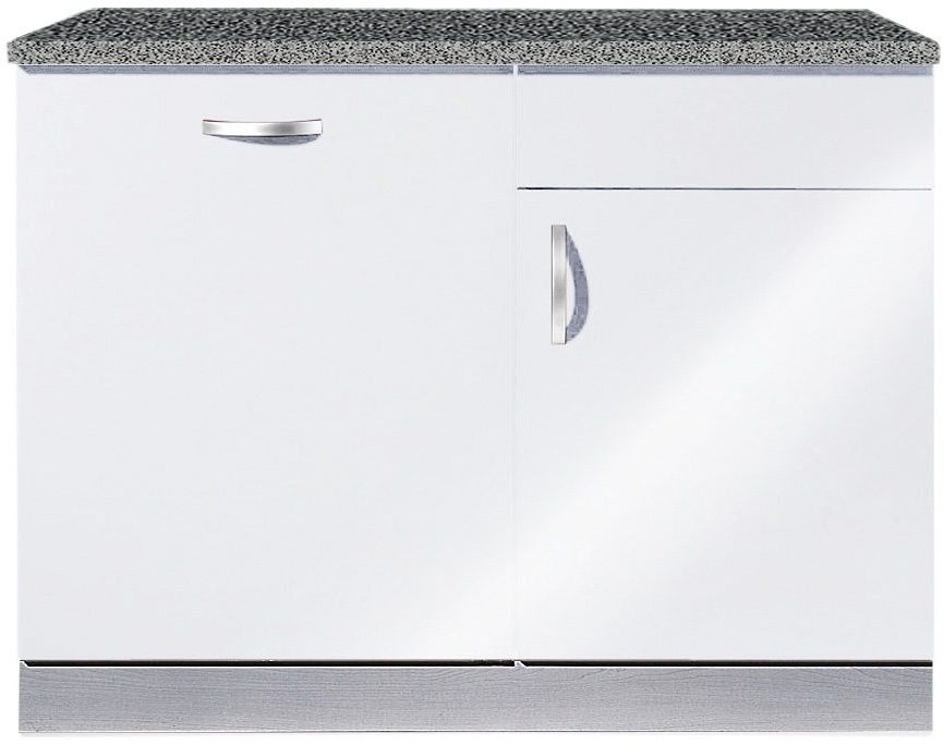 Image of wiho Küchen Spülenschrank »Amrum«, 110 cm breit, inkl. Tür/Sockel für Geschirrspüler bei Ackermann Versand Schweiz