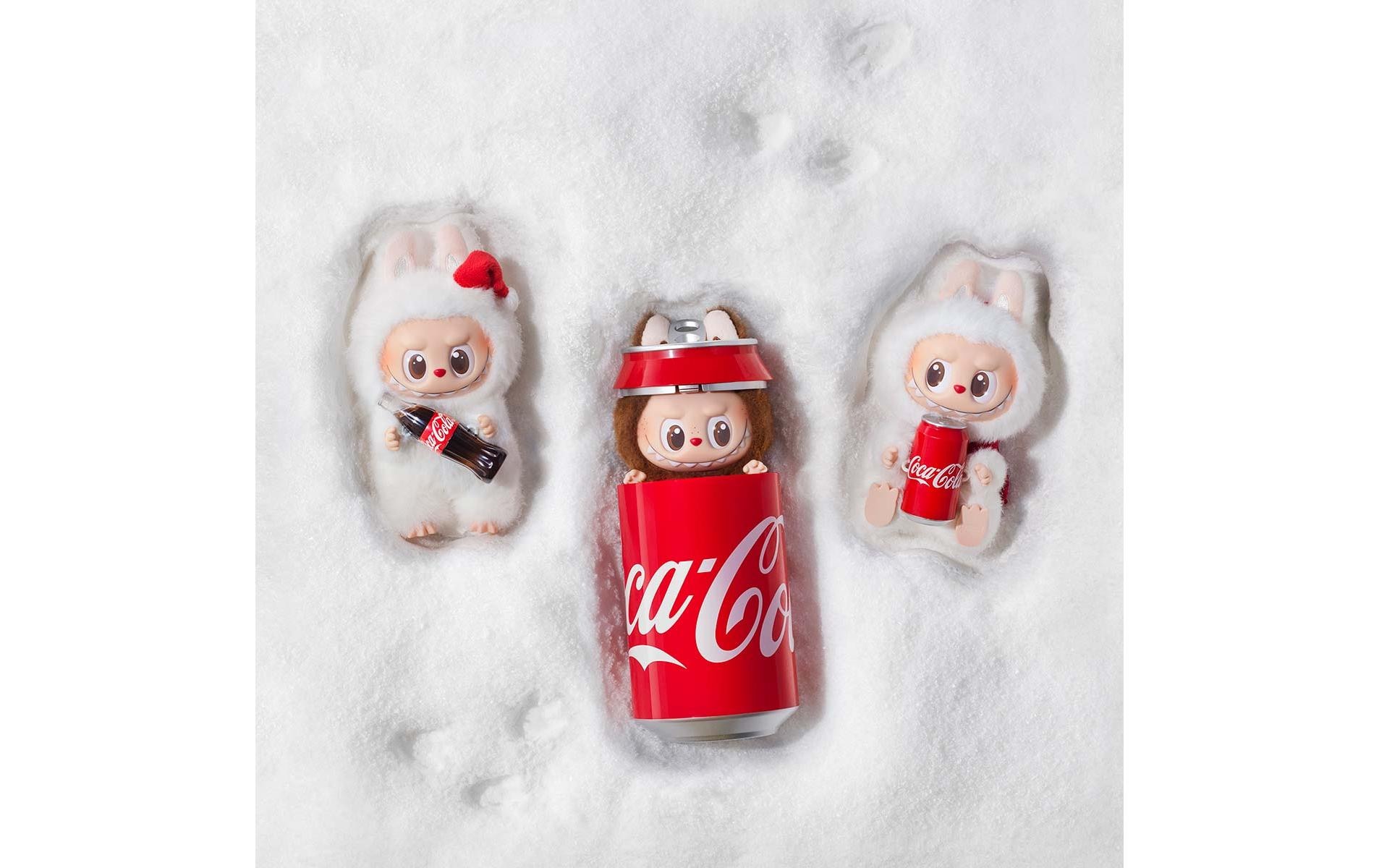 Plüschfigur »Pop Mart Plüsch-Anhänger Labubu Coca Cola Blind Box, 17 cm«