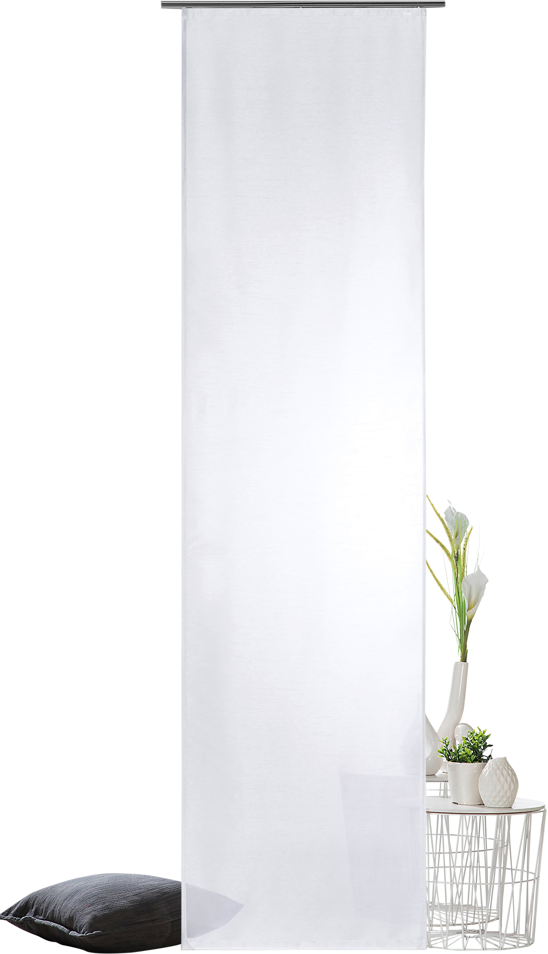 Image of Weckbrodt Schiebegardine "Klara" Paneelwagen 1 Stk. tlg. Raumteiler, Wildseiten - Optik, halbtransparent, Store