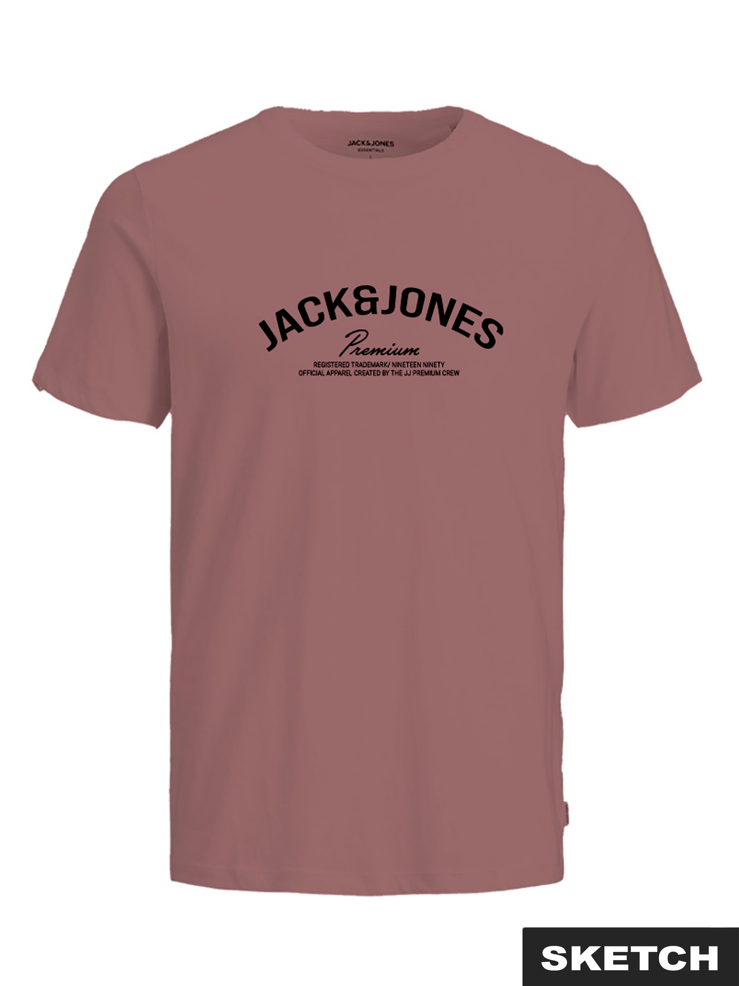 Jack & Jones PlusSize T-shirt »JPRBLATOMMY SS TEE FST PLS« avec logo et inscription